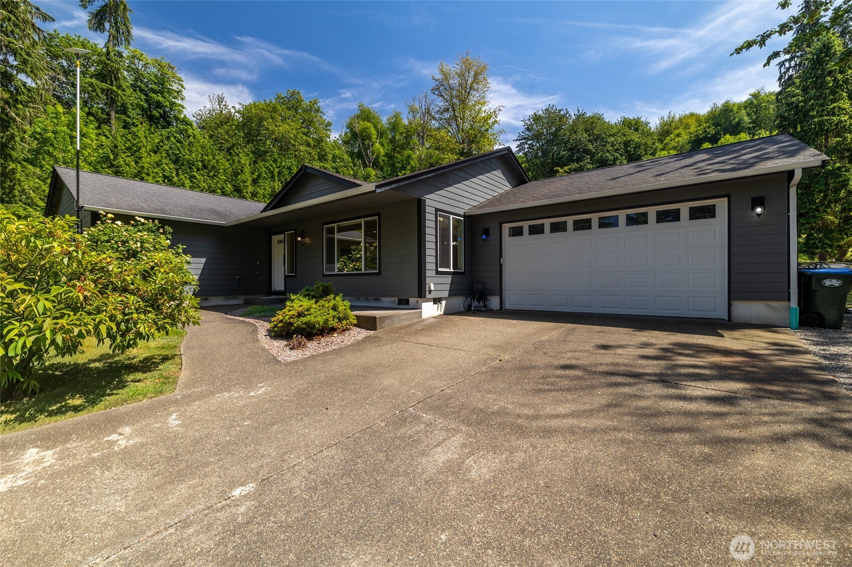 Welcome home to this beautifully maintained 4 bed/2.5 bath rambler on just shy of 2 acres. Open floor plan with vaulted ceilings, kitchen with new appliances, including an air fryer in the oven making meal prep a breeze. Granite countertops, hardwood floors, heat pump and central A/C. New exterior paint, multiple outbuildings, 24 X 24 shop, RV cover with hookups, new cyclone fencing and chip seal on the driveway. Ideally located for the outdoor enthusiast next to 2 boat launches, lakes, river and spectacular hunting opportunities.