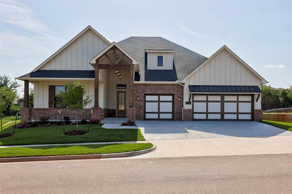 Seller Offering $5,000 in CLOSING COSTS or RATE BUY DOWN! Finally, you've found a home that checks all the boxes! This home is modern and stylish, yet functional and charming. With 4 bedrooms, 3 bathrooms, and a dedicated office, there is plenty of versatility and space for everyone.  The stone encased fireplace is the focal point of the living room with built-ins, adding great storage.  The living room is open to the kitchen, which is a dream.  The warm tones are inviting and beautiful. Off the kitchen, you will find a galley butlers pantry plus an additional pantry that can be closed off, when needed.  The primary suite includes a spacious en-suite bathroom and a closet that Elle Woods would dream of!  Two additional bedrooms provide ample space for family or guests, while a versatile flex room can easily be used as a fourth bedroom, media room, play room, or workout room. Plus, a dedicated office that is generous in size, could be used to fit your lifestyle needs.  Enjoy year-round outdoor living with a covered front porch and two covered back porches, perfect for Summer and Fall evenings. The neighborhood also has a clubhouse with recreation facility, pool, and large commercial playground.  Located in East Norman, this home is in a prime location.