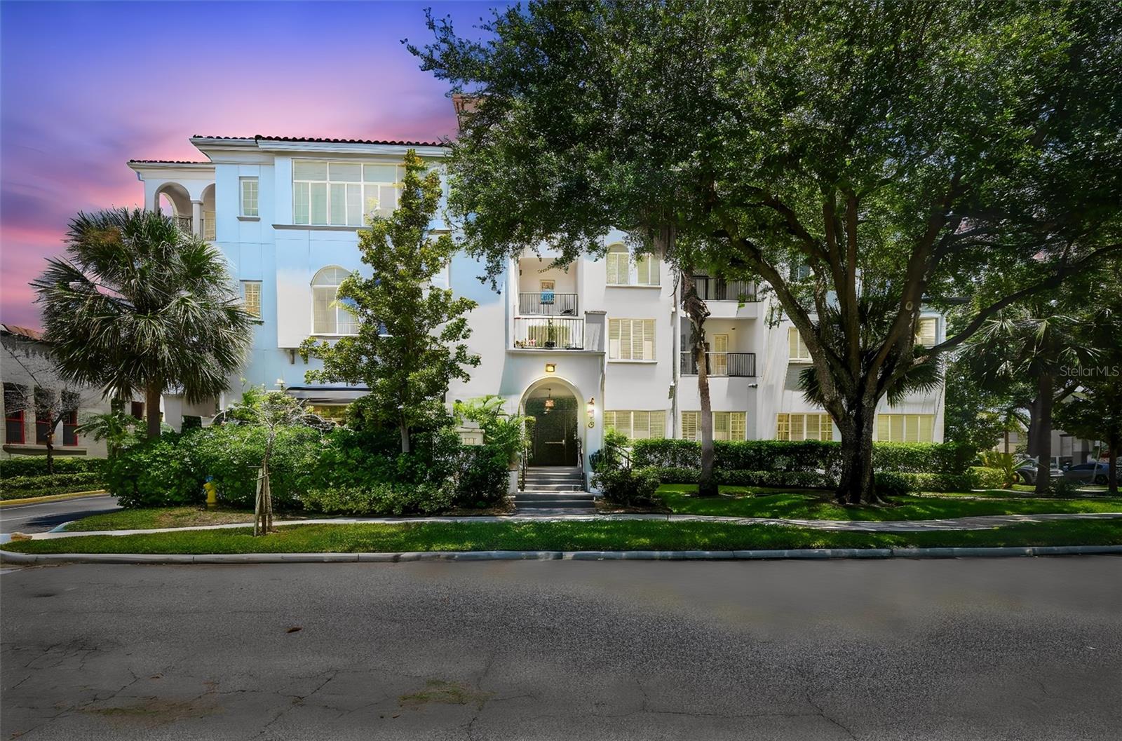 One or more photo(s) has been virtually staged.  Listed below appraised value, this 3rd-floor corner residence offers an opportunity to own in one of Tampa’s most desirable and walkable neighborhoods. Located in a unique boutique building with only 16 units, this 2-bedroom, 2-bath home offers 1,349 square feet with hardwood floors, stone countertops, fresh paint, and plenty of natural light. The enclosed balcony overlooks Hyde Park’s tree-lined streets and provides a comfortable extension of the living space. The building features a secure key-entry door, elevator, and one covered parking space. Just a six-minute walk to Hyde Park Village, you’ll have easy access to some of Tampa’s best shopping, restaurants, cafés, and entertainment, with Barry’s Gym and CinéBistro also nearby. Residents also enjoy a rooftop terrace for morning coffee or evening cocktails. A quiet, intimate community with the convenience of Hyde Park right outside your door.