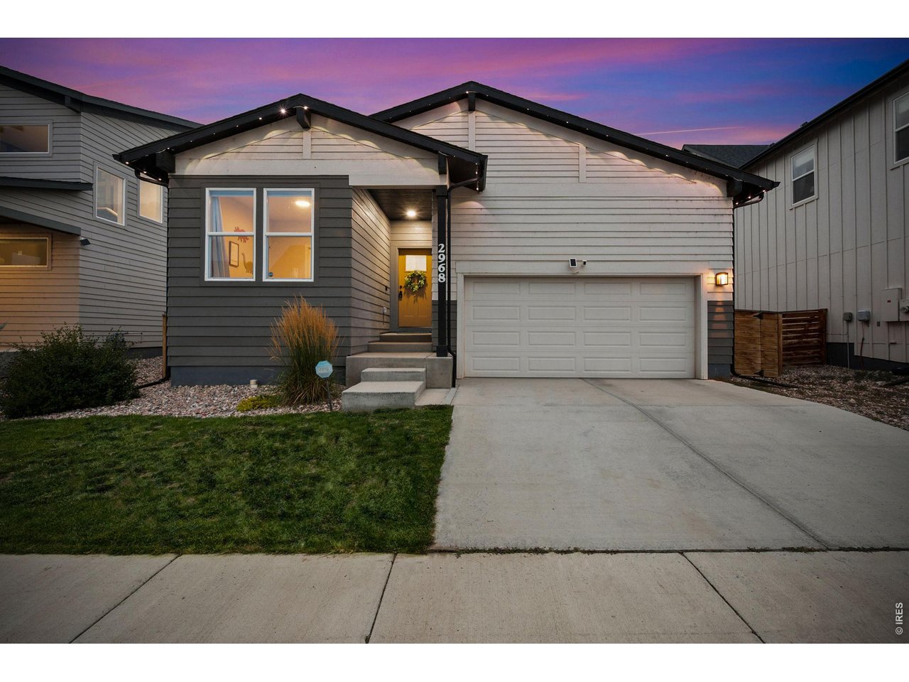 **1% rate buy down for one year with Preferred Lender** Welcome to 2968 Coleman St! Tucked into a quiet part of the neighborhood, this home offers comfortable main-floor living, an impressive finished basement, and a location close to everything Fort Collins has to offer. The bright, open main level features an upgraded kitchen with an oversized island, pantry, smart refrigerator, and double ovens. The spacious primary suite includes a walk-in closet and beautiful bathroom with a fully tiled shower, frameless glass, double vanity, and plenty of storage. The finished basement is a standout, with extra-tall ceilings, two additional bedrooms, a full bathroom, and a large second living area with room for movie nights, guests, hobbies, and more. A separate unfinished area provides plenty of additional storage. Step outside to the covered back patio or take a short walk to the neighborhood pool. An 8.2-acre community park on Sykes Dr. is also planned nearby, adding even more opportunity to enjoy the outdoors. Located in Poudre School District and just minutes from Old Town Fort Collins, this home offers the space, features, and location you've been looking for.