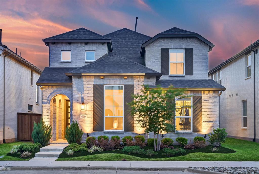 Located in the highly sought-after Cambridge Crossing community in Celina, this beautifully upgraded Highland Home offers luxury finishes, soaring ceilings, and an open layout filled with natural light. Known for its impressive architecture, scenic trails, resort-style pools, fitness center, and strong community feel, Cambridge Crossing is one of the fastest-growing and most desirable neighborhoods in North Texas with convenient access to Prosper, Frisco, the Dallas North Tollway, and the PGA District.Inside, the home makes an immediate impression with massive ceilings and a dramatic floor-to-ceiling fireplace anchoring the main living space. The upgraded kitchen features gas cooking, double ovens, designer finishes, and an oversized island perfect for entertaining or everyday living. The spacious main-level primary suite offers tall ceilings and a spa-like bathroom with dual vanities, floor-to-ceiling tile, soaking tub, oversized shower, and large walk-in closet. Upstairs includes two additional bedrooms, a full bathroom, and a spacious game room that adds excellent flexibility to the layout. The home also includes an upgraded two-stage HVAC system with air purification, attic storage space, and extended warranties on appliances and major systems for added peace of mind. Loaded with premium upgrades throughout, including high-end window coverings and one of the most impressive kitchens in the neighborhood, this home offers luxury living in one of North Texas’ most desirable communities.