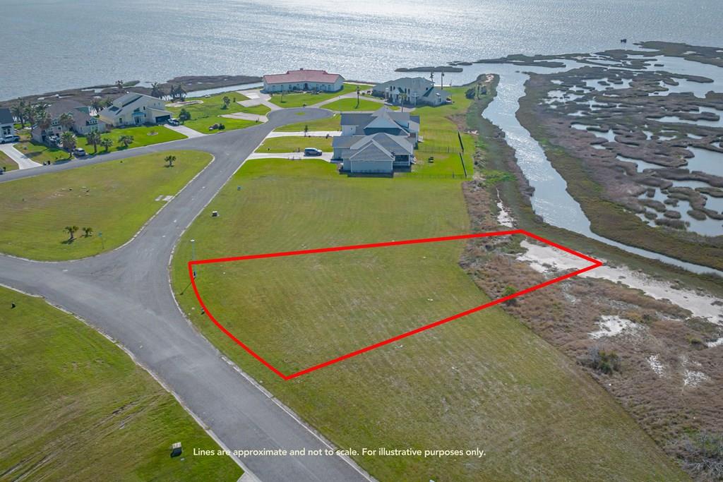 Imagine your new home with amazing waterfront views of Port Bay, watching sunsets and colonial birds migrating to this scenic region of Rockport! Over 1/3 of an acre lot & ready to build your dream house. Lovely nature everywhere for morning walks, biking, kayaking, and spectacular fishing! Beautiful custom homes in this neighborhood and located minutes from everything Rockport-Fulton has to offer. This is a true coastal living experience to love where you live!