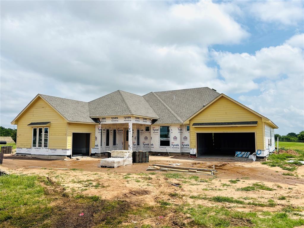Stunning 5-Bedroom Sutton Plan in Blue Ridge Estates – Energy-Efficient Luxury! Welcome to the Sutton – a spacious 3,264 sq. ft.(mol) masterpiece designed for comfort, style, and sustainability. This 5-bedroom, 4.5-bath home features soaring 10’ ceilings, a dedicated study, and a 3-car garage. The open-concept layout flows seamlessly from the gourmet kitchen with quartz countertops and Samsung stainless steel appliances to the expansive living and dining areas, perfect for entertaining. The wall sliding door to the covered patio is the most amazing, as it's leading to a huge outdoor space ready for your gas bbq and TV for outdoor entertainment. Enjoy the luxury of wood-look tile flooring, soft-close cabinetry, and a spa-inspired primary suite with seasonal storage and amazing walk-in closet. Smart home features include a Ecobee3 Lite thermostat, USB outlets, and app-enabled garage door opener. With a HERS rating of 46, this home is 84% more efficient than typical existing homes—thanks to its tankless water heater, radiant barrier decking, and R-44 attic insulation. Located in Blue Ridge Estates, just minutes from shopping, dining, and top-rated schools, yet tucked away for private peaceful living. All homes are located on .5 of an acre (MOL) and HOA shop approved! Reserve this masterpiece today and you have a chance to choose colors and upgrades! Do not delay as this is one of a kind home.