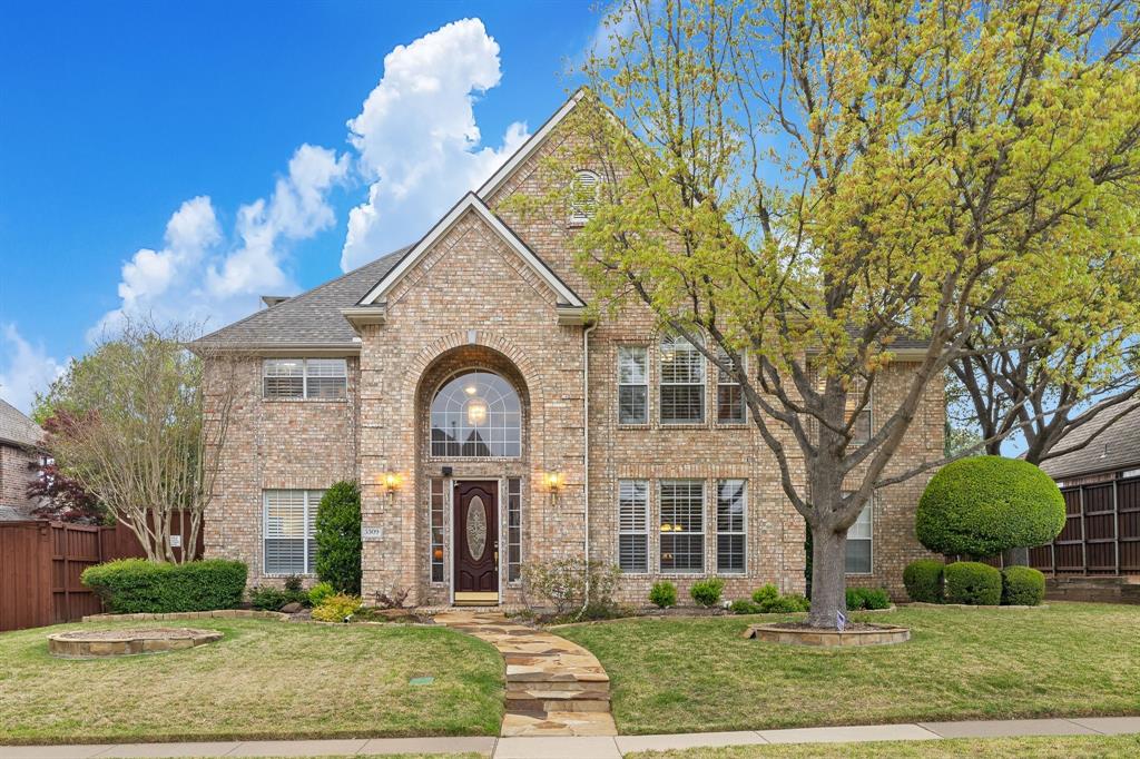 Price Improvement! Incredible Price per Square Foot value for the area! Don't miss this opportunity to own a beautifully maintained and updated 5-bed, 4-bath home in a prime location near Legacy within desirable Plano ISD schools. This spacious home offers a great layout with a large upstairs game room, formal dining room and eat-in kitchen, office or formal living, and downstairs guest bedroom. The open living spaces are filled with natural light, and the primary suite features a fireplace, sitting area, and en-suite bathroom including large walk-in closet with custom shelving system. Don't forget to step outside to your private backyard oasis with a sparkling pool with spa and covered patio great for summer fun and weekend gatherings. Finally, the 3-car garage with alley access provides ample parking space and plenty of storage. With numerous updates and meticulous maintenance, this home is move-in ready. Located close to schools, parks, and shopping, this is a rare opportunity to own a great home in the Whiffletree subdivision. Schedule your showing today!