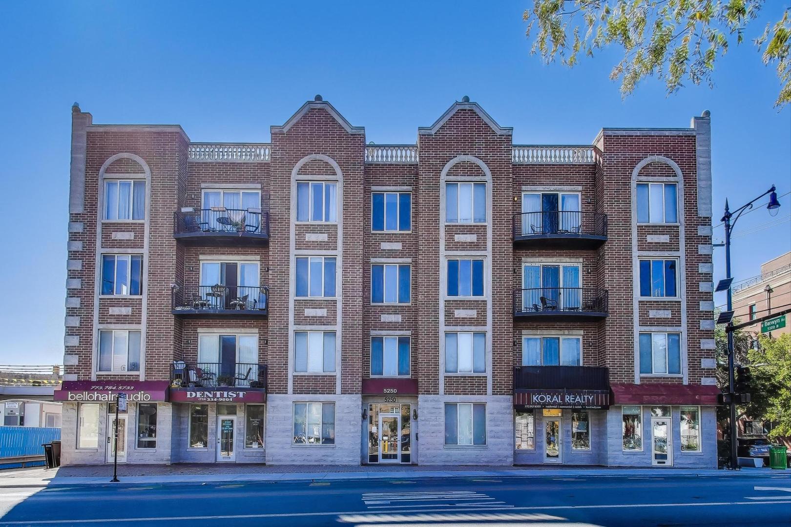 Discover a rare opportunity to own nearly 1,700 square feet of living space in the heart of Lincoln Square. This spacious 2-bedroom plus office, 2-bath condo sits in a boutique elevator building and faces a quiet, tree-lined street, offering a serene retreat in the city. A desirable split floorplan, hardwood floors throughout, and a charming wood-burning fireplace make this home both functional and inviting.  The expansive primary suite feels like a true retreat with oversized windows, a walk-in closet, and a luxurious en-suite bath featuring a two-person Jacuzzi tub, separate shower, and double sinks. The flexible office/den provides options for a nursery, home office, or guest space. A private balcony overlooking the neighborhood is perfect for grilling, morning coffee, or unwinding at the end of the day.  The kitchen has been refreshed with painted cabinetry, stylish hardware, and a new stove (2024), complementing the granite countertops and stainless steel appliances. Recent updates also include new windows and blinds (2020), in-unit washer/dryer (2022), Lennox HVAC (2019), and a freshly repainted patio (2022).  Parking and storage are stress-free with an attached garage space, an additional tandem outdoor spot, and a full-height private storage room. The building offers outstanding amenities, including a rooftop deck with skyline views, a fitness center, a party room, and even on-site dry cleaner.  With Tony's Fresh Market across the street, Lincoln Square's vibrant shops and restaurants just blocks away, and easy access to the Western Brown Line, this home delivers comfort, convenience, and community in one of Chicago's most desirable neighborhoods.