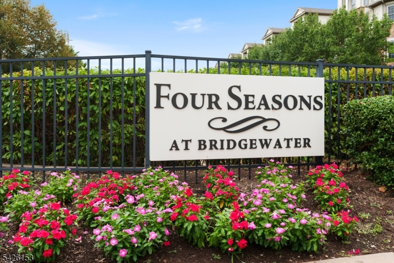 Welcome to Four Seasons where comfort, convenience and low-maintenance living come together in this beautifully updated 2 bed, 2 full bath home with a prime setting overlooking the serene zen gardens. This condo offers exceptional value with major upgrades already done, including a newer (11/23) HVAC system and Navien tankless water heater, providing efficiency, reliability & long-term peace of mind with minimal future expenses. Additionally, the interior has been freshly painted, offering a crisp, clean and welcoming atmosphere.This home features hardwood floors throughout, high ceilings, crown molding, recessed lighting & 42" kitchen cabinetry with a granite counter top and breakfast bar. Tastefully updated bathrooms showcasing quartz counters with under-mounted sinks and in the primary bath, designer fixtures, a frameless shower door & upgraded tile & finishes. Enjoy direct elevator access from the garage straight to your floor- no stairs! Another highly desirable feature includes TWO underground garage parking spaces & TWO large private storage units, offering exceptional extra space.This home is set in a well-maintained community with an active clubhouse, pool, hot tub, game rooms, and bocce ball, offering both a tranquil setting and vibrant lifestyle. Perfectly situated near highways, airport, trains, Bridgewater Mall & fantastic restaurants. Move-in ready, beautifully upgraded and ideally located, don't miss this rare opportunity. Parking spaces 24 & 26 Photos to come.