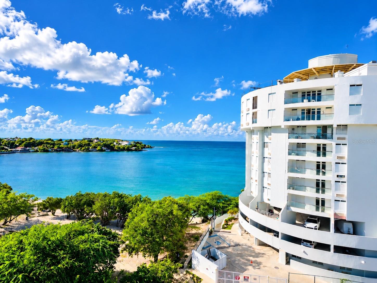 Virtually Staged. Discover the privilege of living just steps from the sea in this attractive apartment located directly across from Playa Santa, one of the most recognized and desirable coastal areas in southwestern Puerto Rico. Its excellent location offers easy access to the beach and convenient proximity to popular destinations such as La Jungla, Manguillo, and the nearby boat ramp.Located on the fourth floor, this apartment offers breathtaking direct ocean views. The property features 2 spacious bedrooms, 2 bathrooms, living room, dining area, spacious kitchen, interior laundry area, and a large balcony overlooking the sea.The property includes 1 parking space and is part of a condominium offering security, a full-building generator, water cistern, and a spectacular rooftop terrace with 360-degree panoramic views, perfect for enjoying beautiful sunsets and the surrounding coastal scenery.An excellent opportunity for those seeking a coastal residence, second home, or investment property in a highly desirable location. Here, comfort, nature, and the relaxed coastal lifestyle come together to create a truly exceptional opportunity in Playa Santa.