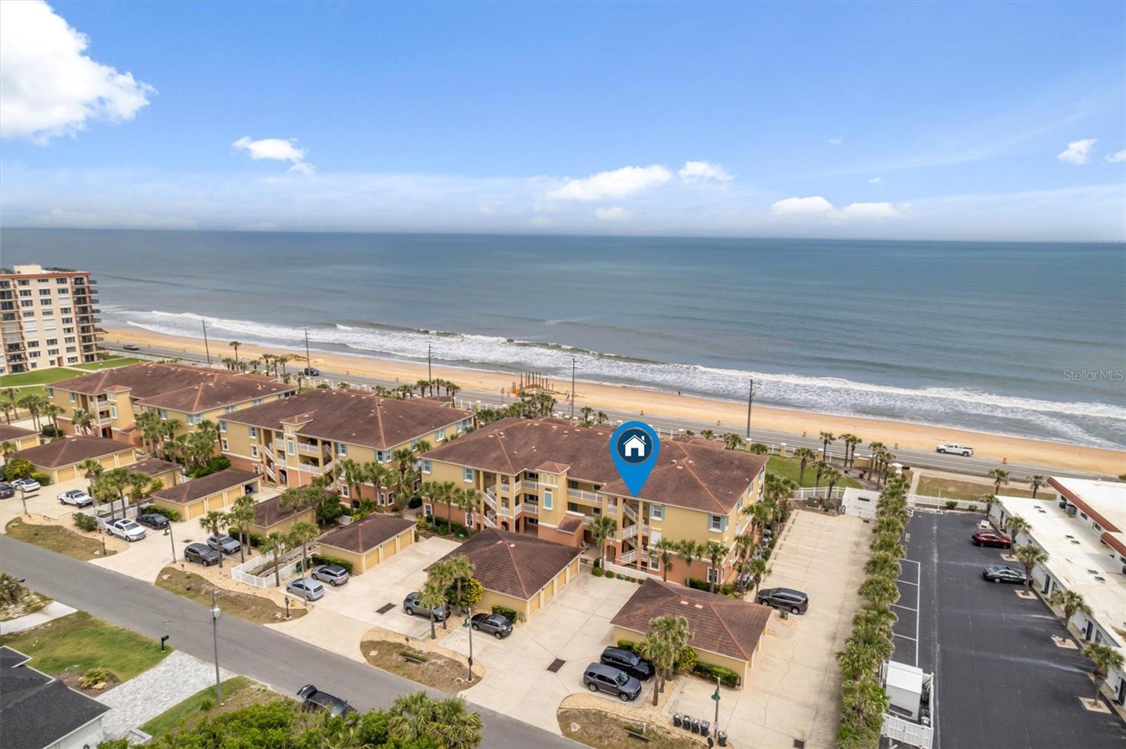 Welcome to coastal living at its finest in this stunning third-floor condo (elevator located right down from unit) boasting breathtaking ocean views. The residence features soaring high ceilings and elegant tile flooring throughout, creating a bright, airy ambiance. The spacious owner’s suite offers a luxurious retreat with a soaking tub, separate shower, and ample closet space. Two well-appointed bedrooms ensure comfortable living, while the convenience of in-unit laundry enhances everyday ease.
Step outside onto your screened patio—a perfect spot for morning coffee or an evening glass of wine as you soak in the panoramic views or watching the shuttles take off from time to time. Enjoy community amenities including a refreshing pool, and take advantage of the nearby shopping, kayaking, boating, and all the outdoor adventures that Florida has to offer.
Additional upgrades include a new AC 2024 and water heater (2017) and a freshly painted building. Plus, this unit comes with its own garage, adding extra convenience and security to your beachside lifestyle. This condo is pet friendly. Don’t miss the chance to call this coastal gem your home!