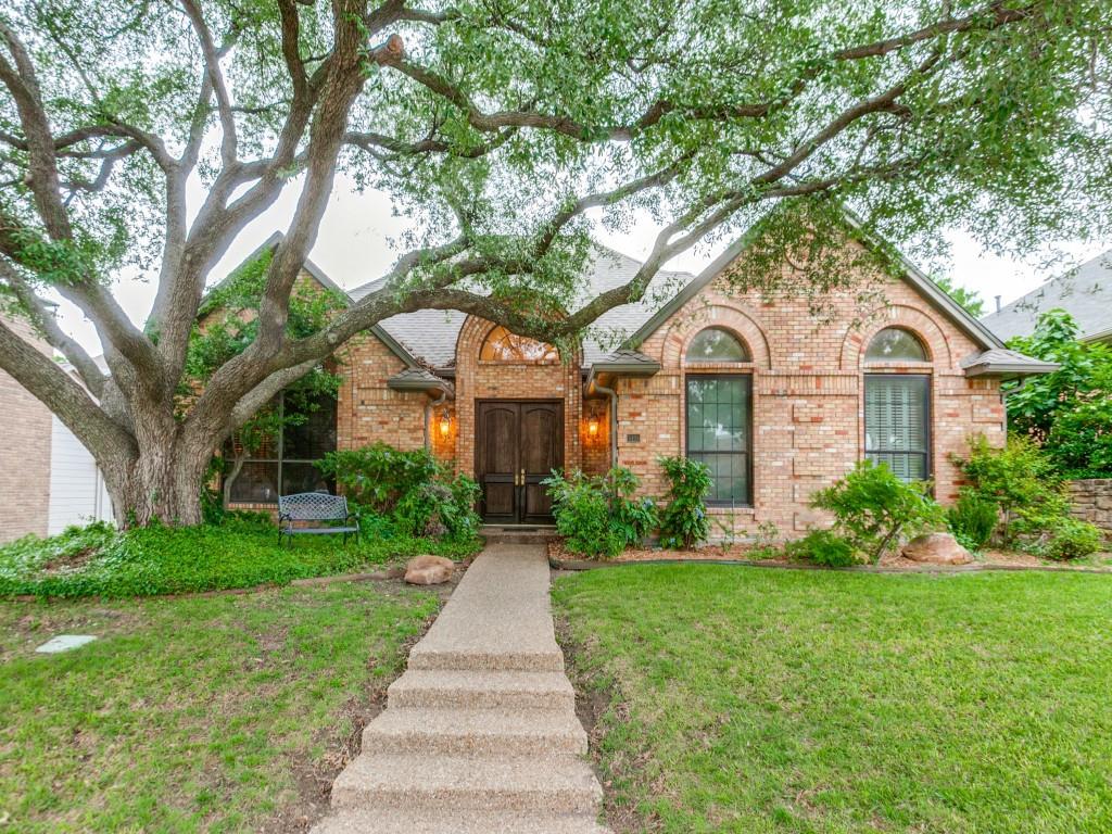 Welcome to this inviting home just waiting for your personal touch. Located in the highly sought-after Old Shepard Place neighborhood, known for its beautiful landscapes & mature trees. This spacious single-story residence offers 4 bedrooms, 3 full baths, 2 living spaces & a wet bar, with 2 eating areas you can enjoy casual meals in the breakfast nook or have an elegant dinner party in the formal dining-room, this comfortable layout is ideal for both everyday living & entertaining. Step outside to enjoy the private backyard oasis complete with a covered patio, sparkling pool with a fountain and spa, perfect for relaxing or hosting friends and family on a sunny day! With its timeless appeal and great location, you don't want to miss this home!.  Convenient to shopping, dining, and a short distance from Dallas North Tollway, Preston Road, & George Bush Tollway you can enjoy easy access to everything North Dallas and Plano has to offer.