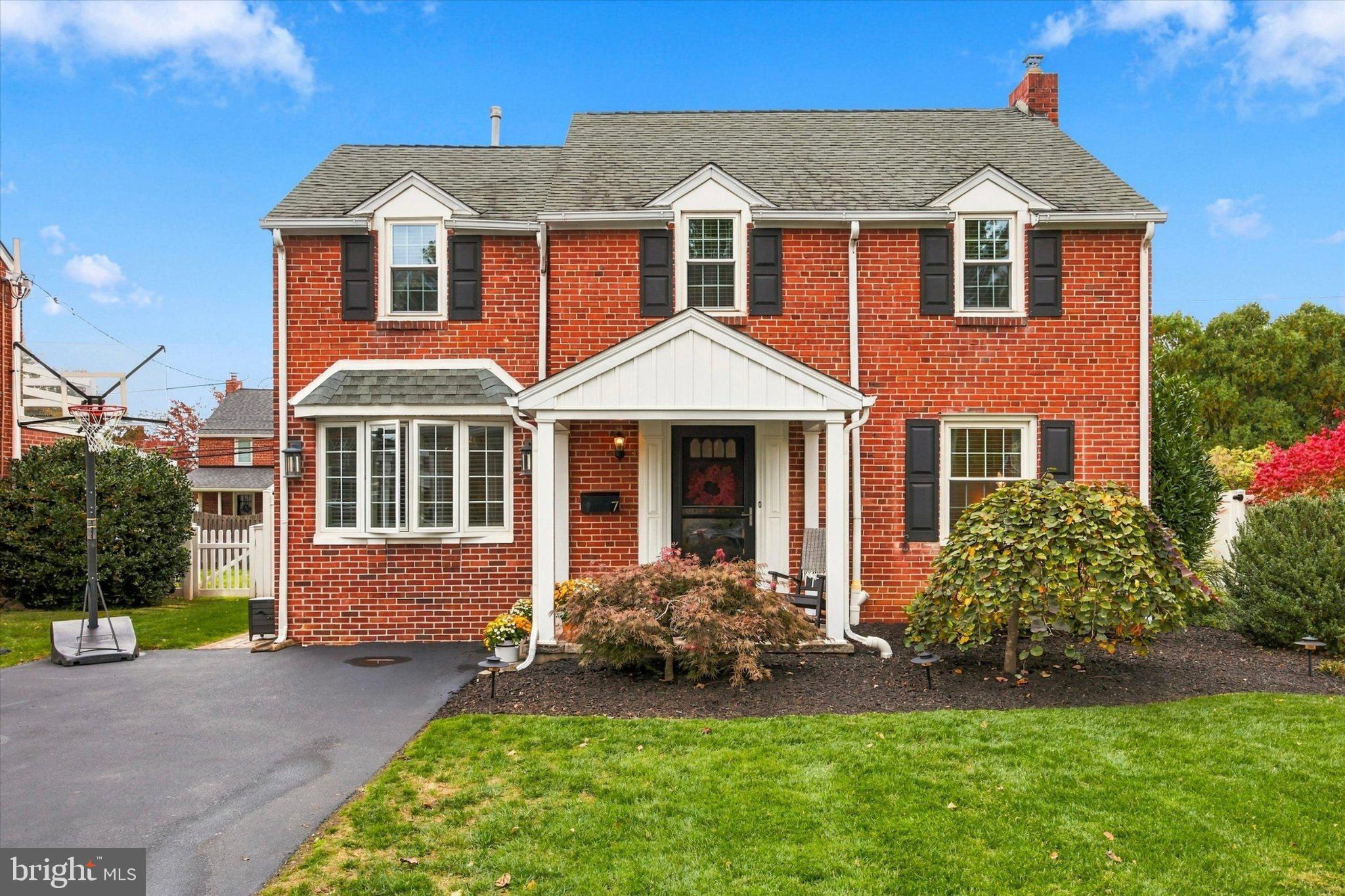 Welcome to 7 Valley View Lane in Newtown Square, a stunning updated 4-bedroom, 2.5-bath home offering approximately 2,150 sqft of living space in one of Newtown Square’s most popular and established neighborhoods. Thoughtfully expanded with a substantial two-story addition in 2019, this inviting home combines classic charm, luxurious updates, and a versatile floor plan designed with comfortable everyday living and entertaining in mind. The main level features beautiful hardwood floors and light-filled spaces, a wonderful flow between the formal living room, dining room, and gourmet kitchen. At the heart of the home is the stunning kitchen, completed as part of the 2019 addition, featuring crisp white cabinetry, quartz countertops, a seated island, stainless steel appliances, a convenient beverage refrigerator, and charming shiplap walls that add warmth and character. An inviting sitting area, just off the kitchen, has a glass door opening to the covered patio area and creates the perfect space for casual gatherings, morning coffee, or relaxing with family and friends. The combination of formal and informal living spaces provides flexibility for both everyday living and entertaining. The main floor has a great flexible dining room/living area currently used as an office. Beyond the kitchen is the mudroom entry and laundry, conveniently located. A powder room completes the main floor. The impressive 2019 addition also introduced a spacious primary suite, offering a private retreat complete with a beautifully appointed en-suite bath featuring a tile surround shower with a frameless glass door, double-sink vanity, a linen closet, and generous closet space. Three additional generously sized bedrooms, each offering ample closet space, share an updated hall bathroom and tub/shower combo providing both style and convenience. In the partially finished lower level find a flexible space ideal for a family room, playroom, home gym, recreation area, or home office.Step outside to enjoy the covered patio with seating area and TV hook up, overlooking a fenced in, level backyard, an exceptional feature with plenty of room for outdoor entertaining, recreation, gardening, and relaxation. Whether hosting summer gatherings, enjoying quiet evenings, or simply taking advantage of the expansive outdoor space, this backyard offers endless possibilities. Ideally located in a sought-after Newtown Square neighborhood, 7 Valley View Lane offers the charm of an established community with convenient access to Ellis Preserve, Whole Foods, shopping, dining, parks, and major commuter routes. Walking distance to two elementary schools as well as Marple Newtown High School.  With its thoughtfully designed 2019 addition, updated kitchen and bathrooms, hardwood floors, spacious bedrooms, and beautiful backyard, this home offers an exceptional turnkey opportunity. A wonderful opportunity to enjoy the best of Newtown Square living!