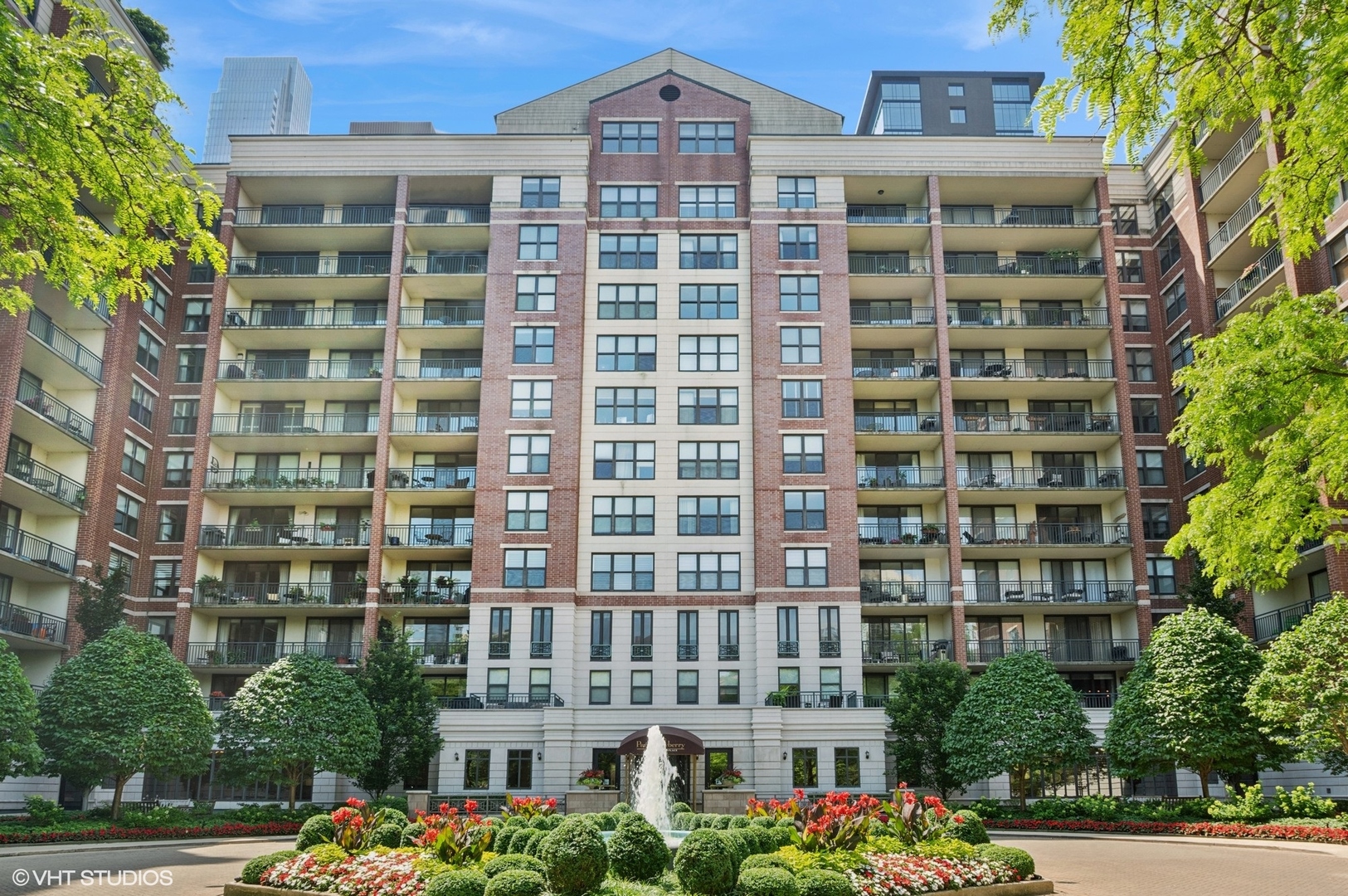 Spacious and bright 1500 Sq ft South Facing unit with 2 Bedrooms and 2 Bathrooms. Oversized balcony with wonderful city views ideal for relaxing and entertaining, all in a full service building. Great location across from Historic Washington Sq Park and the Newberry Library. Open floor plan with spacious Living Room and separate dining area. Kitchen features an abundance of cabinets with granite counters and stainless steel appliances. Updated flooring throughout the unit. Primary Bedroom has southern exposure and his and her walk-in closets. Primary Marble Bathroom has a separate shower and jacuzzi tub with double vanity and under mount sinks. Updated Guest Bathroom and spacious Second Bedroom with walk-in closet. Central Heat & Air,  In-Unit Laundry featuring a side by side washer and dryer, additional entry closet and Deeded parking space included in the price. Two pet limit with weight limit of 25lbs each.