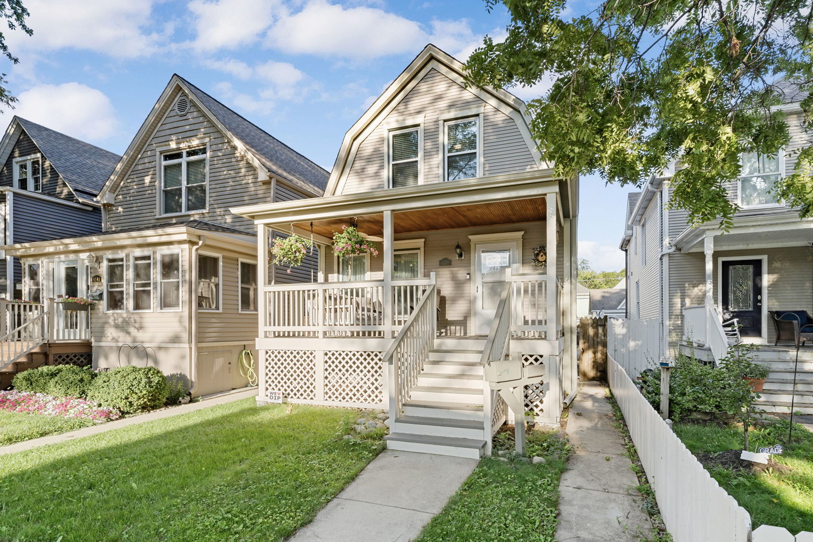 WOW!! TAKE A 3D TOUR - CLICK ON THE 3D BUTTON AND ENJOY!! OMG! Stunning Chicago Home in Old Irving Park! LOCATION, LOCATION!! This beautifully updated 3 Bedroom home offers 3 levels of living with 3 huge bedrooms and 2.5 beautiful bathrooms! Hardwood floors throughout the first floor! Kitchen features newer Stainless Steel appliances! The first floor includes large living room, dining room, and office/den space! Basement features family room, bedroom, and half bath! New 2-car detached heated garage! Huge Backyard & Deck for Entertaining! Updates include: Newer windows & water heater 2017, newer roof, central air (space pac), copper piping throughout, and more! Located on a quiet tree-lined street close to restaurants, shopping, parks, schools, train and highway! This home has it all! Don't miss out! HURRY!!