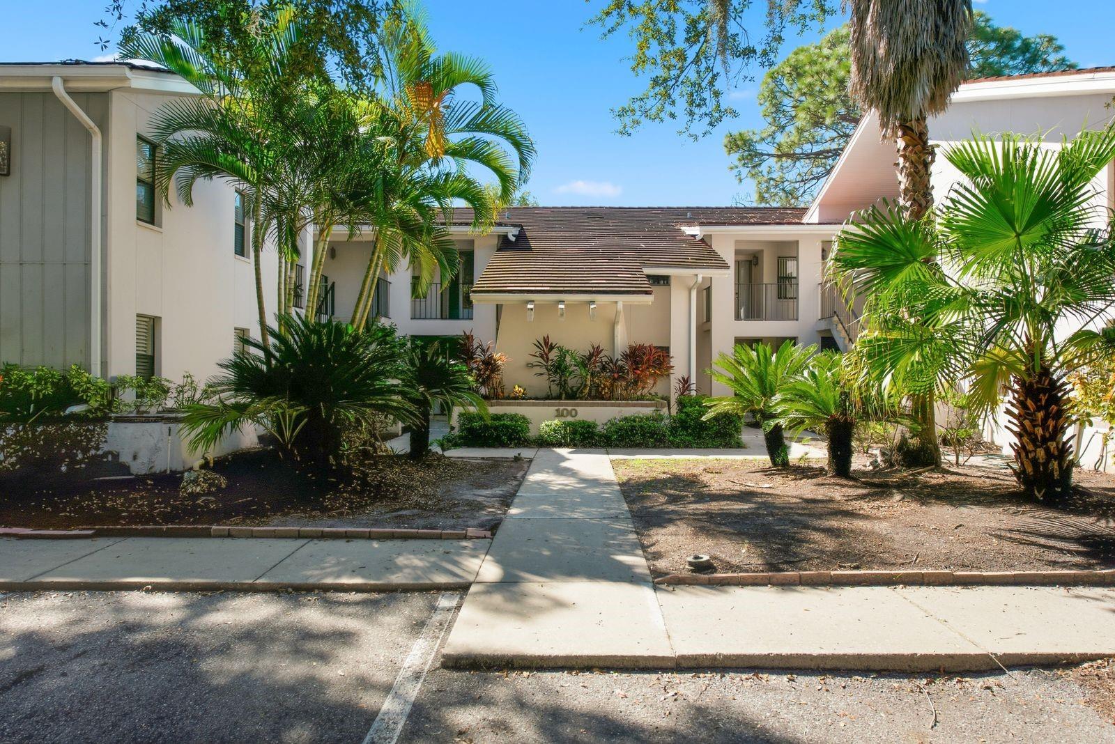 Discover the Potential in Sunset Shores! Welcome to this hidden gem in the desirable Sunset Shores community of Tarpon Springs! This 2-bedroom, 2-bath condo is full of possibilities and ready for your creative touch. Whether you're looking for a full-time residence, or a seasonal retreat, this property offers an exciting chance to make it your own. Inside, you'll find a spacious living room and a separate dining area complete with a wet bar, perfect for entertaining. The generously sized primary suite features sliding glass doors leading to the lanai, a walk-in closet, and a private bathroom with a convenient step-in shower. The guest bedroom is equally inviting, with its own sliding glass doors providing access to the lanai. An interior laundry area adds everyday convenience. Enjoy the wonderful lifestyle Sunset Shores has to offer, with community amenities including a waterfront swimming pool, fitness center, tennis and pickleball courts, and a clubhouse boasting beautiful water views. A community dock with benches and a kayak launch provides even more opportunities to relax and enjoy the Florida sunshine. Location is another standout feature! Situated within the Tarpon Springs school district, the community is just 0.5 miles from Sunset Beach and 1.6 miles from Fred Howard Park, making it easy to enjoy nearby beaches, walking trails, and outdoor recreation. You're also just minutes from the famous Sponge Docks, charming downtown shops, local breweries, restaurants, festivals, and parks. Bring your vision and unlock the possibilities! With its spacious layout, fantastic community amenities, and prime Tarpon Springs location, this condo is ready for its next chapter. Schedule your private showing today and imagine the possibilities!