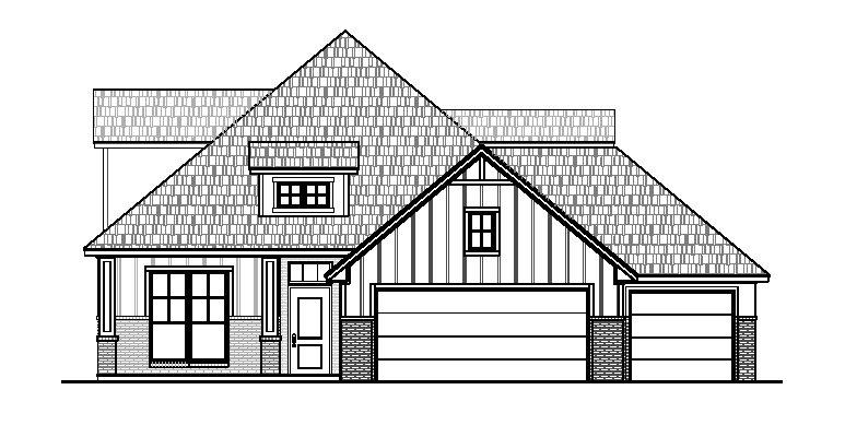 Welcome to this beautiful two-story home in Pennbrooke, which offers 2,401 MOL square feet with 4 bedrooms and 3 bathrooms 3-car garage on a desirable corner lot. The open-concept design features a spacious living area that flows into the kitchen, complete with quartz countertops, soft-close cabinetry, stainless steel appliances, under-cabinet LED lighting, and a large island. The flexible layout provides generously sized bedrooms, ample storage, and a private primary suite. Built with quality and efficiency in mind, this home includes a pre-piered foundation, tornado safety straps, radiant barrier roof decking, Schluter shower system, Uponor PEX plumbing, 16-inch on-center framing, Navien tankless water heater, and Low-E Thermalpane windows. It is conveniently located near the Kilpatrick Turnpike, NW Expressway, shopping, dining, parks, and schools. This home is currently under construction. Finishing selections available.