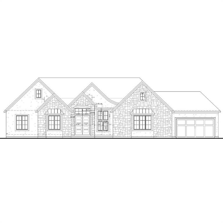 SOLD BEFORE PROCESSED - Allure Luxury Homes building custom Reverse 1.5 Story Plan on a walkout corner lot backing to trees in Hidden Lake Estates of Cedar Creek.