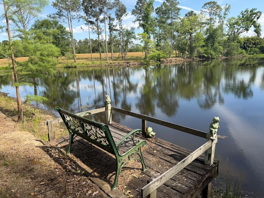 A MUST SEE,  beautiful land with pond, field, planted pines, hardwoods, and creek bottom (small tributary that feeds Barnett's Creek).  Property has frontage on Popes Store Rd.  The hardwoods and creek bottom are areas the attract wildlife.  Look at the photos, request to see the video, and request a showing.  The property is in an AG Covenant that expires 2027.  The Seller to divide property and provide survey of 23 acers lot 2.   This is a very nice site to possibly build a home or a getaway.