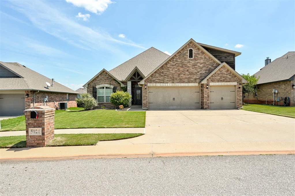 Welcome to 5024 Wister Lane! A stunning 4 bedroom, 2.5 bath home in one of Edmond’s most sought after communities. Built by Homes by Taber, this home offers a thoughtfully designed split floor plan, hardwood and tile flooring, and abundant natural light throughout. The open concept kitchen features quartz countertops, premium cabinetry, and ample storage. Upstairs, you’ll find a spacious bonus room with a convenient half bath, perfect for a game room, office, or media space. Situated on an oversized lot, this property boasts the best backyard in the neighborhood, offering endless opportunities for outdoor living and entertaining. Enjoy a 3 car garage and access to exceptional neighborhood amenities, including a pool, playground, and sand volleyball court. With its prime location, quality craftsmanship, and resort style community features, 5024 Wister Lane is the perfect place to call home.
