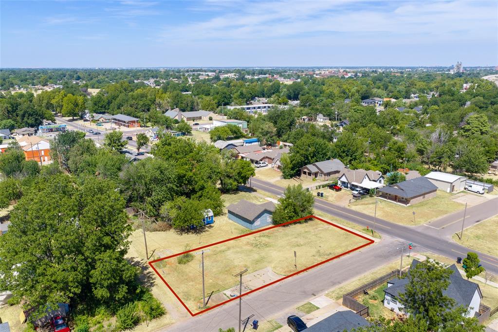 Opportunity to purchase a 7,000 SF +/- residential corner lot at 242 SE Grand Blvd in south Oklahoma City. Offered at $47,500 and zoned R-1, the property provides potential for residential development within an established area of the city. Its corner position provides frontage along two streets, creating additional visibility and flexibility for future development. The property is conveniently positioned near I-35 and Shields Blvd, providing quick access to Downtown Oklahoma City, major employment areas, and destinations throughout the metro. The surrounding area offers easy access to shopping, dining, services, and other everyday amenities. With its corner location, residential zoning, and convenient access, the property is well suited for a future homesite, new residential construction, or land investment.