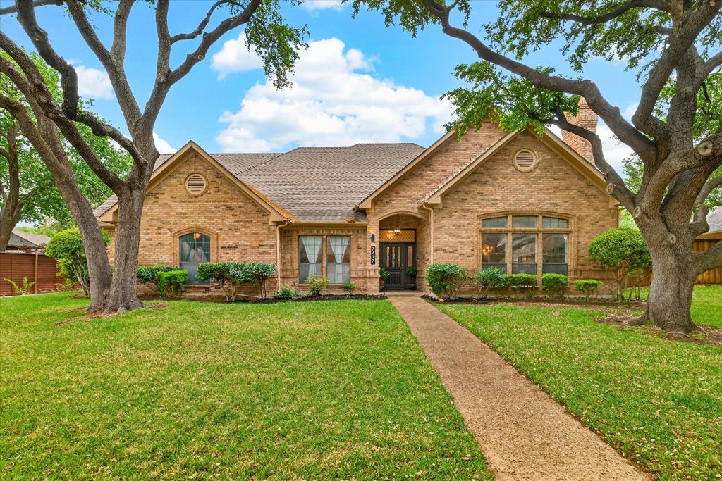 Beautifully Updated North Dallas Home in One of the Area’s Most Desirable Neighborhoods! Welcome to this beautifully updated 4-bedroom, 3-full-bath home nestled in an extremely desirable North Dallas neighborhood where opportunities to buy rarely come along. Thoughtfully renovated throughout, this home blends modern updates with timeless architectural details and lots of space for everyday living. From the moment you step inside, you’ll notice the attention to detail, including beautiful wainscoting throughout, updated finishes, and an inviting atmosphere. The spacious living areas feature two fireplaces, creating multiple comfortable gathering spaces, while the wet bar adds the perfect touch for entertaining family and friends. The beautifully updated kitchen offers stylish cabinetry, quartz countertops, stainless steel appliances, and generous counter space, providing both functionality and a great space to gather. The primary suite offers a relaxing retreat with a beautifully updated bathroom featuring modern finishes and a walk-in shower. Three additional bedrooms and two additional full bathrooms provide flexibility for family, guests, a home office, or whatever your lifestyle requires. Outside, enjoy the privacy and established feel of this gorgeous neighborhood, along with a spacious backyard and patio area ready for relaxing or entertaining. A brand new roof adds another important update and peace of mind for the next owner. The location is hard to beat, with convenient access to shopping, restaurants, parks, trails, entertainment, and major highways. The Preston Ridge walking and biking trail is easily accessible through the neighborhood, making it easy to enjoy the outdoors close to home. Zoned to the highly regarded Plano ISD. Homes in this neighborhood don’t come on the market often, making this a special opportunity to own a beautifully updated home in one of North Dallas’s most sought-after locations. Come see this one in person - you'll love it!