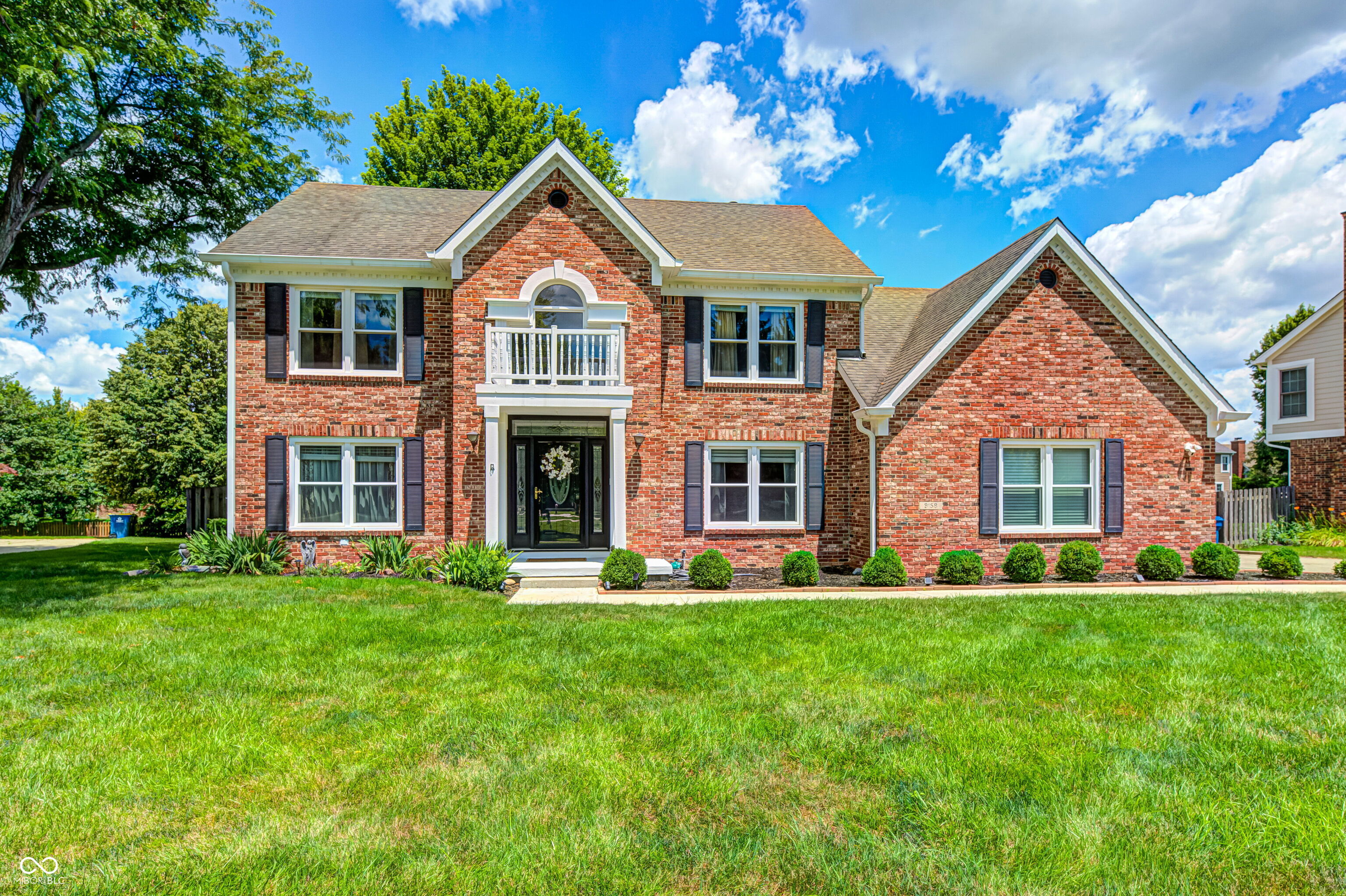 This prime location on beautifully landscaped .41-acre cul-de-sac lot in the popular Delaware Pointe community in Fishers is the perfect setting for this well maintained four-bedroom home that has just about everything needed for a comfortable suburban lifestyle. Home offers a welcoming foyer with a staircase that leads to the upstairs level. For work-from-home convenience, a private den off entry serves as an ideal office space. Upstairs, discover three generously sized bedrooms and a primary suite that includes large private bath w/dual sinks, walk-in shower, garden tub and walk-in closet. Kitchen has all the finishes, including stainless steel appliances, Corian countertops and custom tile backsplash. Venture outdoors to discover a fully fenced backyard and expansive deck...great space for entertaining. Carpeted finished basement ready for pool table, exercise equipment or entertainment center. Sideload 2-car garage ready for storing your vehicles and lawn equipment. Home is minutes from top-rated schools, I-69, shopping, dining, Downtown Fishers, and the vibrant Fishers District.