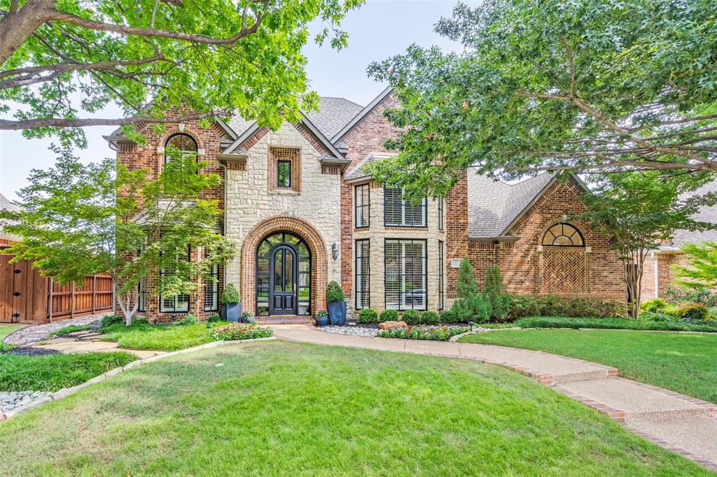 *OPEN HOUSE SATURDAY AUGUST 23rd 1 - 3 PM* Exceptional Home in Sought-After Windhaven with Designer Finishes and Prime Location! Welcome to this stunning 4-bedroom, 4-bathroom home in the heart of West Plano’s highly desirable Windhaven neighborhood. Situated near top-rated schools and major corporate headquarters, this beautifully appointed residence offers an ideal combination of comfort, style, and convenience. Step inside to discover a light-filled interior with soaring vaulted ceilings, rich wood flooring, plantation shutters, and multiple living and entertaining spaces. The flexible floor plan includes a dedicated home office—which could easily be converted to a 5th bedroom, formal dining room with pass-through to the kitchen, and a butler’s pantry with wine-beverage fridge, perfect for entertaining. The gourmet kitchen is a chef’s dream, featuring marble countertops, a large center island, Viking gas cooktop, built-in Sub-Zero refrigerator, and ample cabinet space. It opens to a cozy living area with a brick fireplace and built-in shelving. The spacious family room provides additional flexibility for everyday living or hosting guests. The private primary suite is located on the main level and boasts tray ceilings, a luxurious marble bathroom with dual vanities, a frameless glass shower, and a custom walk-in closet. Upstairs, you’ll find three generously sized bedrooms, two full bathrooms, and a large game room with a walk-in storage closet and easy attic access. The backyard is an entertainer’s paradise, complete with a sparkling pool which includes a safety fence, covered patio, built-in grill, and low-maintenance turf—designed for year-round enjoyment. A 3-car garage adds to the home’s convenience and functionality. Don’t miss the opportunity to live in one of Plano’s most established neighborhoods, close to parks, shopping, dining, award-winning schools, and major thoroughfares.