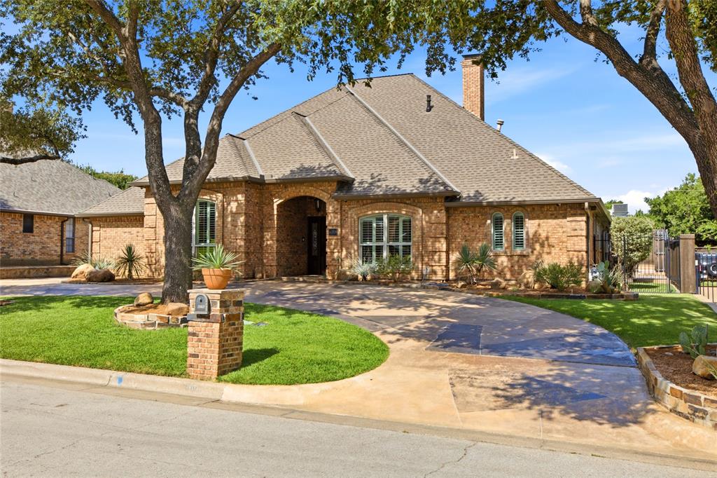 Meticulously remodeled resort-style home in a premier location. Enter through the new electric iron driveway gate into a private oasis featuring a fully remodeled pool with new pebble-tech finish, tile, coping, waterfalls & LED lighting, plus pool deck with outdoor shower, ceiling fan & TV. Property includes engineered retaining walls, all-new cedar privacy fencing with LED lighting, James Hardie siding, new exterior paint, Zoysia turf & landscaping. Gourmet kitchen with granite counters, custom cabinetry & stainless appliances. All bathrooms & bedrooms fully remodeled. Highlights: formal living with granite fireplace & coffered ceilings, wet bar with copper sink, media room with custom millwork & pool-deck access, plantation shutters, upgraded flooring, dual Trane HVAC systems, security cameras, private network & floor-secured vault.