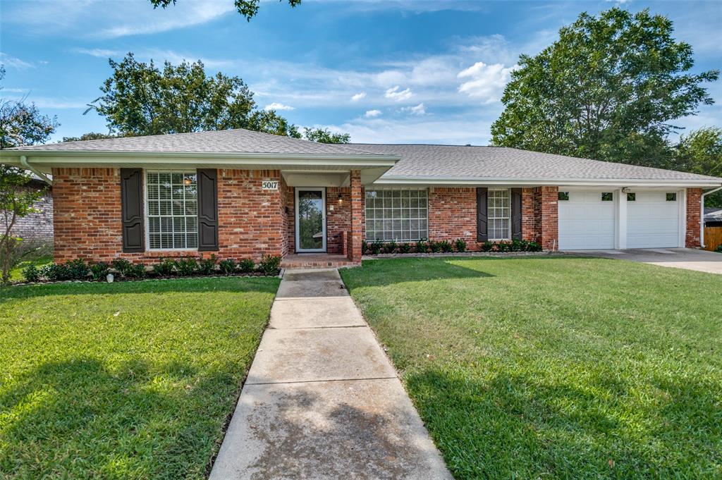 This is your chance to own the showplace of the neighborhood with many recent updates! Foundation work has been completed to ensure that the next owner can feel confident in buying a solid home! From the moment you arrive, you’ll notice the impressive curb appeal—enhanced with fresh landscaping and a new Anderson storm door. With fresh paint throughout and extraordinary high-end carpet just installed in all 3 bedrooms & the formal living & dining, this home is truly move-in ready! Wait until you see the bathrooms—they sparkle with new quartz countertops, sleek new sinks and faucets, stylish tile floors, and refreshed tubs and surrounds. The versatile floorplan offers plenty of living space, including a sunroom or home office accessed through French doors off the den. Step outside to discover the massive covered patio and expansive fenced backyard—perfect for entertaining, relaxing, or simply enjoying the outdoors. Truly move-in ready, this home combines timeless charm with modern updates in every detail!