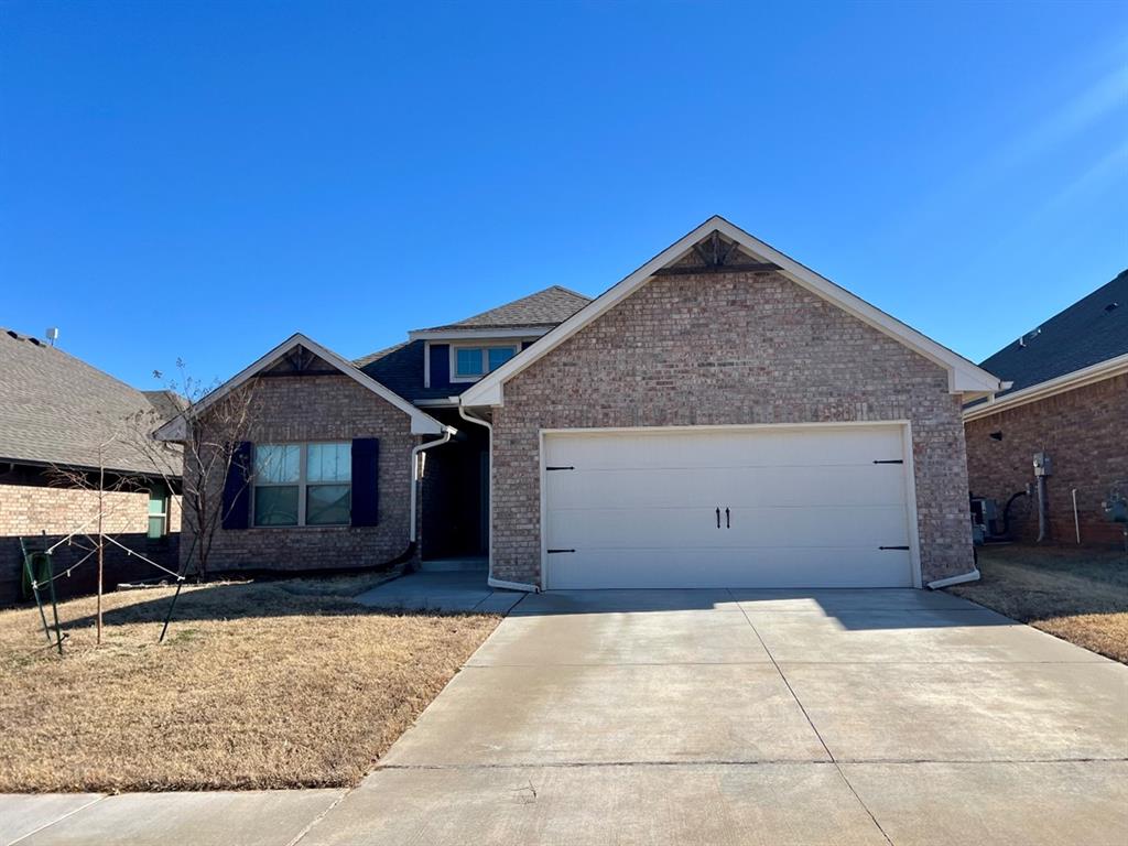 Located in the desirable Park Place Heights neighborhood and zoned for Mustang Schools, this well-maintained home at 4116 Palmetto Trail offers 4 bedrooms, 2 bathrooms, and a 2-car garage. The community features a basketball court and playground, providing great amenities for residents.Available for lease 3/1 with a minimum 1-year lease. Applicants must have a minimum 600 credit score. Application fee is $55 per applicant.