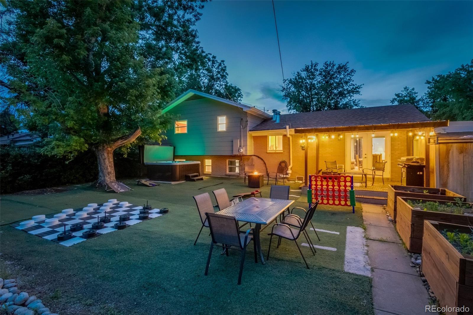 Experience the ultimate Colorado lifestyle in this beautifully updated 6-bedroom, 4-bath home designed for relaxation, entertainment, and group gatherings! Located in the heart of the Denver metro area in one of the few Airbnb friendly cities - Northglenn. This unique multi-level property blends mountain-inspired design with modern convenience, making it ideal as a short-term rental!

Enjoy a fully loaded backyard retreat featuring a spacious 8-person hot tub, covered patio, outdoor dining area, fire pit, grill, cornhole, giant Connect 4, giant checkerboard, and more. Step inside to find genuine log furniture, multiple Insta-worthy photo walls, and four finished levels offering flexible living space.

The home is an entertainer’s dream with a movie theater (100” screen), game room with pool table, shuffleboard, retro arcade games, lounge space and updated kitchen.

This property is an established, licensed short-term rental (STR License #22-37) and comes fully furnished and equipped to continue operating as a high-performing Airbnb or VRBO. Furnishings available for purchase—$20,000. Contact listing agent for details.

Creative Financing: DSCR (Debt-Service Coverage Ratio loan) also known as an Investor Cash Flow loan. Instead of using your personal income, the loan is approved based on whether the property's rent can cover the mortgage!
