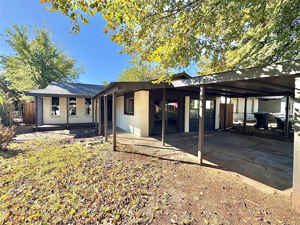 Welcome home to this beautifully updated 3-bedroom, 1.5 bath home offering the perfect blend of modern updates and everyday comfort. Step inside to find brand new vinyl flooring and carpet throughout, fresh interior and exterior paint, and stylish finishes that make this home move-in ready. 

The updated kitchen features new cabinets, granite countertops and stainless steel appliances, while both bathrooms have been thoughtfully updated with modern tile and fixtures. A converted two-car garage (heated/cooled) adds a spacious bonus room - ideal for a home office, playroom or additional living area. 

Enjoy relaxing in the enclosed sun porch or entertaining guests on the large covered back patio overlooking the fenced backyard. The property also includes a two-car carport and outbuilding for added convenience. 

Located just minutes from I-77, this home offers quick access to everything Oklahoma City has to offer. With its central location, modern updates and versatile living spaces, this home truly has it all. Don't miss your chance to make this charming property your home - just in time for Christmas!