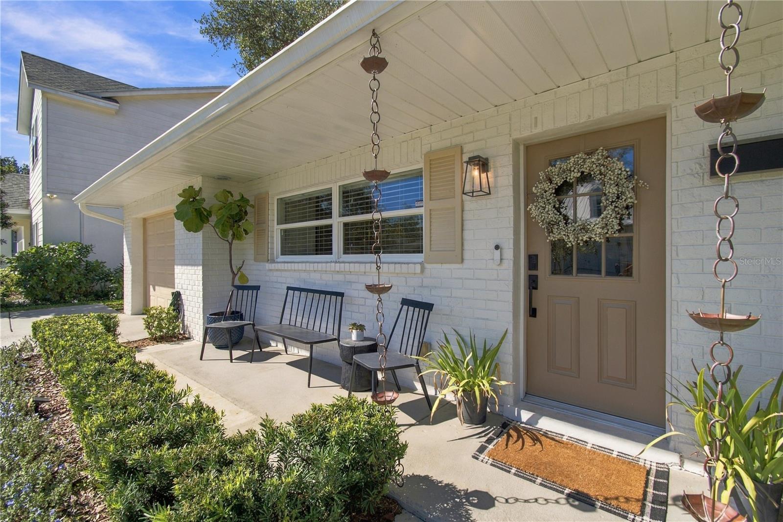 Exterior listing photograph: Renovated South Tampa Home in Tampa