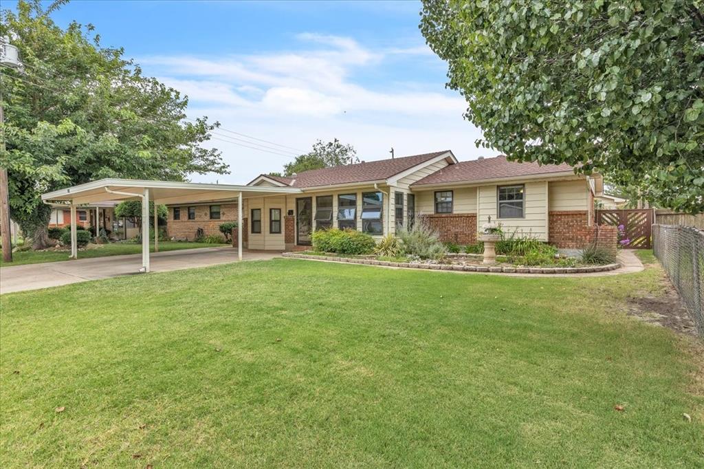 Welcome to this beautifully well-kept one owner home in the heart of Moore, you will not find another one like this. This 3 bed 2 bath home boast plenty of living space with 2 living areas, an enclosed front porch perfect for your morning Coffee, A sunroom that has a storm shelter inside of it for peace of mind. This home also has one of the best gardens in Moore, and pergola that is perfect for relaxing on those weekends and a custom build outdoor grill they built themselves and used many times for hosting. This property also has a large shop with water and electric. House also comes with updated steel siding, high steel privacy fences updated electric, a class 4 high impact shingle, and an A/C unit that is only a year-old energy efficient windows, a! Pictures cannot do this one justice; you have to come see it for yourself to see how beautiful this house is! come see it today!