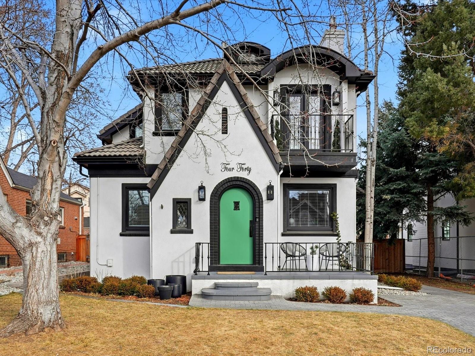 Welcome to 440 S Gilpin Street—an exceptional, fully remodeled home in the heart of Denver’s coveted Washington Park neighborhood. Just over a block from Wash Park, it offers elevated design, functional living, and an unbeatable location.Set on a large double lot, the property provides expansive outdoor space and a sense of openness that’s hard to find this close to the park. Inside, a wide-open floor plan and expansive windows fill the home with natural light, highlighting white oak floors and high-end finishes throughout.The chef’s kitchen is a true centerpiece, featuring quartz countertops, custom cabinetry, and stainless steel appliances. It flows seamlessly into the living and dining areas, creating an ideal space for both entertaining and everyday living. A main-floor bedroom adds flexibility for guests or a private office.Upstairs, the primary suite offers a private retreat with a luxurious five-piece bath and spacious walk-in closet. Two additional bedrooms complete the upper level, providing a desirable three-bedroom upstairs layout.The finished basement expands the living space with room for a media area, gym, or playroom, along with an additional bedroom and full bath. Fireplaces on each level of the home add warmth and comfort throughout.Outside, enjoy generous yard space perfect for entertaining, gardening, or relaxing in your own backyard oasis. A detached two-car garage provides added convenience and storage.Moments from South Gaylord Street and a short bike ride to Cherry Creek North, this home delivers the very best of Wash Park living—walkability, charm, and timeless style.