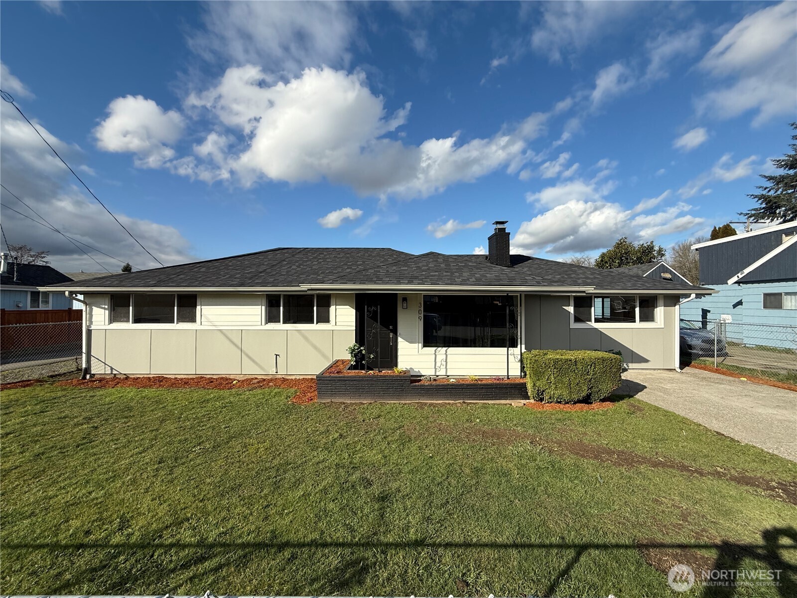 Opportunity 4 remodeled & Oversized Double Lot! NO STAIRS RAMBLER  Welcome home to this beautifully updated property offering space, comfort, & exceptional convenience. Move-in ready home features 4 spacious beds & 2 newly renovated baths, 500+ sqft garage, thoughtfully designed for modern living. Enjoy the luxury of endless hot water tankless system, a long list of recent upgrades includes new roof, real hardwood floors, bright modern lighting, durable hardi plank siding. Fresh light int/ext paint, Great SS appliances, upgrades make it truly turnkey. The open kitchen layout offers abundant storage & flows effortlessly into the main living spaces—perfect for everyday living and entertaining.Outside, the fully fenced yard provides privacy & security for you, your loved ones & your pets. The property also includes a detached 528sqft 2-car garage with power & all new doors, RV parking and alley access, offering plenty of room for vehicles, hobbies, and recreational toys. Located just moments from the vibrant Surrounding Showare  Center, Kent station nearby transit this home combines peaceful residential with outstanding connectivity.For investors or multigenerational living, the property may allow up to two accessory dwelling units (ADUs), and converting the existing garage could be a smooth opportunity for additional living space or home office / garage for every project w power/lights already installed.     Early offers will be considered. Don’t miss this golden opportunity!