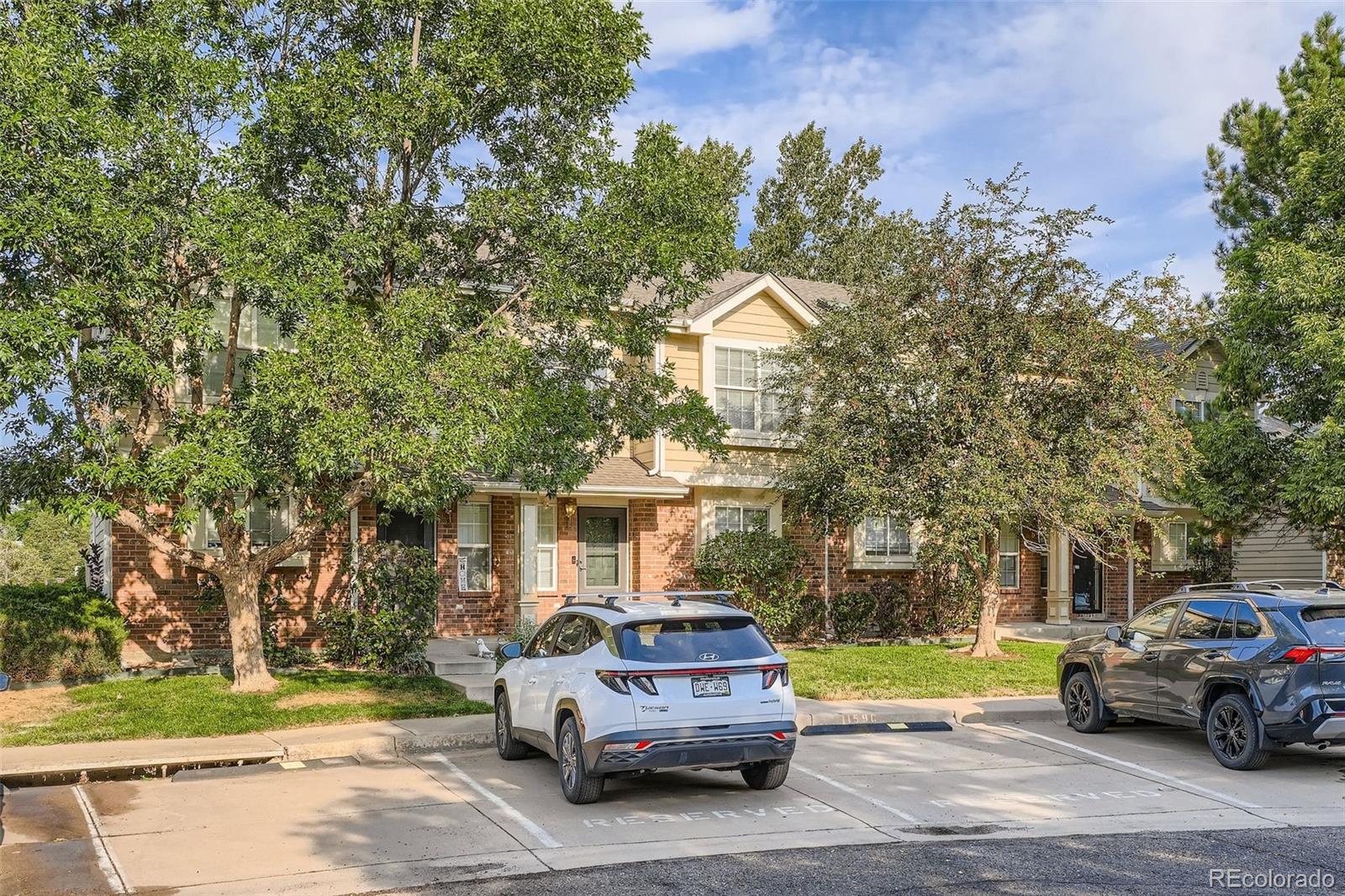 Charming 2-story condo in Quail Run features 3 bedrooms, 2.5 baths, living room, dining room, kitchen, and exclusive use reserved parking space.  Lives like a townhome/rowhome - nobody above or below. Great for yourself or as an investment property.  Low maintenance living – just lock up and go. Hard surface flooring throughout makes cleanup a breeze and is great for helping to minimize allergens in the home. The many windows allow the natural light to cascade in – bright and cheerful. Ceiling fans, central AC/furnace and a gas fireplace keep this home comfortable all year long. Neutral tones make it easy to picture yourself calling this one home. The fenced patio/deck is perfect for relaxing after a long day.Close to dining, shopping, entertainment and other amenities (Community amenities include a fitness center, clubhouse, tennis courts and swimming pool). Conveniently located with quick access to all that Denver has to offer and the beautiful Rocky Mountains. Don’t miss your opportunity.  Welcome Home! There is not a sign.