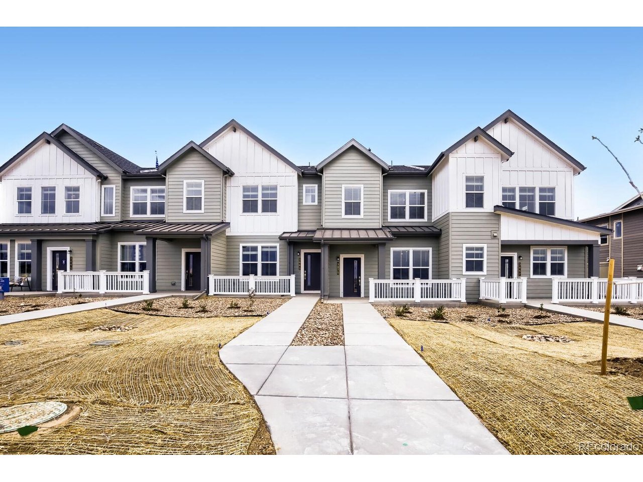 Discover a brand-new townhome opportunity in Riano Ridge, MOVE IN READY. ASK FOR DETAILS***CONTACT BUILDER ABOUT FINANCING FOR THIS HOME - TERMS AND CONDITIONS APPLY** Perfectly positioned with a greenbelt just outside the front door, this home offers a more open feel and attractive streetscape. The main floor features an inviting open-concept design where the great room, dining area, and kitchen come together to create an ideal space for everyday living and entertaining. The kitchen is appointed with sleek slab quartz countertops, stainless steel appliances, luxury vinyl plank flooring, and a center island that provides additional prep space and casual seating. Just off the main living area, a private patio offers the perfect place to relax outdoors, while the attached one-car garage provides added convenience and storage. Upstairs, the spacious primary suite includes a walk-in closet and an ensuite bathroom. A second bedroom and full bathroom provide flexible space for guests, a roommate, or a home office. The upper-level laundry room adds everyday convenience, and energy-efficient construction helps maximize comfort while reducing utility costs. Riano Ridge offers a variety of thoughtfully designed floor plans to fit different lifestyles. Residents will enjoy an exceptional location directly across from Mehaffey Park, featuring pickleball courts, community events, and easy access to scenic trails. The nearby Loveland Recreation Trail system spans more than 20 miles of paved pathways, making it easy to experience the best of Northern Colorado's outdoor lifestyle. A future neighborhood pool is planned for 2027. For current availability, community information, or to tour the model homes, visit the Lennar Welcome Home Center at 3095 Gladstone Avenue.