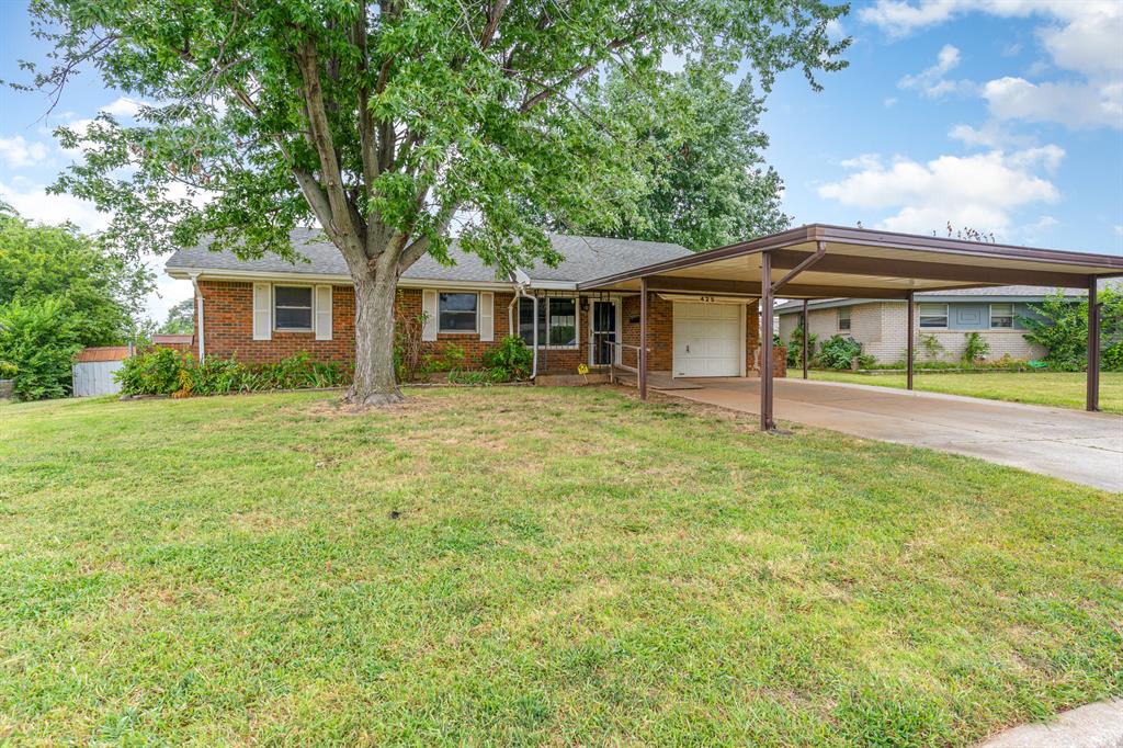 3 bedroom 1 bath brick home located in Moore, OK and Moore Public Schools!!  1 car garage with 2 car carport attached!!  Convenient location to shopping, restaurants and other amenities!! Come and take a look and make this home your dream home!!  This is a HUD owned property subject to HUD regulations and bidding procedures. HUD homes are sold in as-is condition. No pre-closing repairs will be made by any party for any reason. Buyer to verify all information at their own expense including property condition, boundaries, and schools. HUD CASE #421-495082