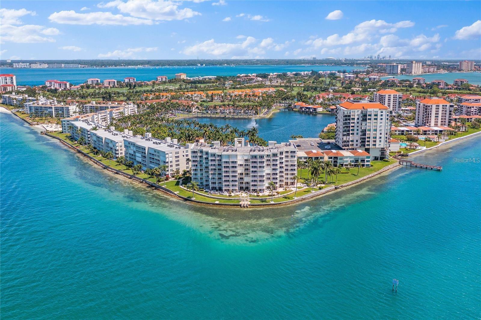 Coastal Elegance & Iconic Views – Fully Renovated End Unit in Isla Del Sol

Welcome to your slice of paradise at 6105 Bahia Del Mar Circle, an exceptional 2-bedroom, 2-bathroom condo with a versatile BONUS ROOM—perfect as a dedicated home office, den, or even a 3rd bedroom (10' x 11'). This corner-end unit is drenched in natural light, creating a bright and breezy coastal oasis with sweeping views of the iconic Don Cesar Hotel.

With 1,380 square feet of beautifully renovated space, no detail has been overlooked. Enjoy luxury vinyl plank flooring throughout, a fully updated eat-in kitchen with new stainless-steel appliances, and storm-rated windows for peace of mind. Additional updates include a brand new A/C, new hot water heater, and fresh coastal-inspired finishes throughout.

Offered fully turnkey furnished, this home is move-in ready—just bring your bathing suit and start living the Florida lifestyle. Residents enjoy access to a newly remodeled clubhouse and fitness center, as well as a resort-style heated pool and spa area, perfect for soaking up the sun year-round.

Whether you're looking for a full-time residence, winter escape, or investment opportunity, this light-filled Isla Del Sol gem offers it all—location, luxury, and lifestyle.