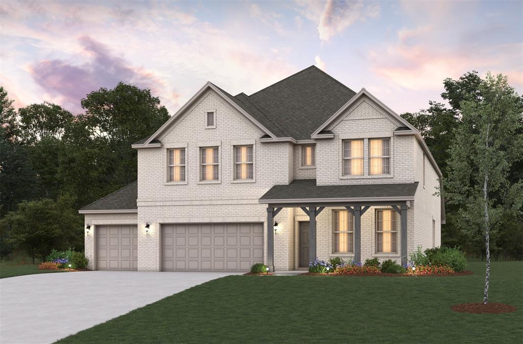 Welcome home to the Laredo — a beautifully designed Beazer Home where style meets comfort. From the moment you step inside, soaring ceilings set the tone for a home that’s both stunning and inviting. This 5 bedroom, 4 bathroom home features a fireplace, media room, three car garage, study with French doors, and a covered patio. The first-floor guest suite offers a warm welcome to visitors, while the thoughtfully designed layout ensures space for every part of your life.Designed with the latest trends in mind, this home showcases quartz countertops, rich hardwood flooring, and striking 42-inch harbor cabinetry. This floorplan is the same as the model home! Every Beazer home is certified by the Department of Energy as a Zero Energy Ready Home, designed for superior energy efficiency and healthier indoor air quality with Indoor airPLUS. This solar-ready home is built with durable 2x6 exterior walls and spray foam insulation, achieving an impressive average HERS score of 38. Just minutes from Lake Ray Hubbard, Woodcreek in Fate, TX is a vibrant master-planned community designed for fun, connection, and everyday convenience. With multiple amenity centers featuring pools, a basketball court, sports fields, a dog park, and a fitness center, there’s something here for every member of the family to enjoy.Students will thrive in the highly acclaimed Rockwall ISD, making Woodcreek not just a great place to live—but a smart place to grow.Estimated completion: June 2026Days on market reflect the start of new home construction