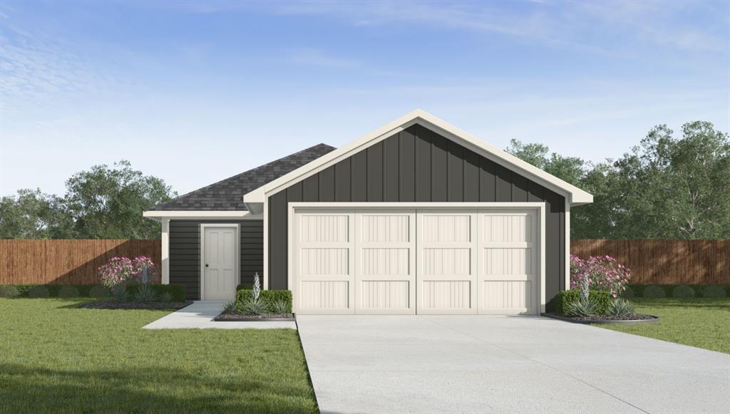 Barton — 3 bed | 2 bath | 1280 sq ftDiscover the Barton plan, one of our new homes in Buffalo Farms in Oklahoma City. With 3 bedrooms, 2 bathrooms, and 1280 square feet, this home offers space and comfort. Secondary bedrooms are thoughtfully placed near the entry, leading you into the open-concept living spaces. The kitchen features 30” upper kitchen cabinets, soft-close cabinetry, chrome knob hardware, and stunning white quartz countertops on the front kitchen island, creating a clean, modern finish that elevates the space. At the back, the primary suite provides privacy with an adjoining bath and a generous walk-in closet. This home includes our Home Is Connected® smart home package — featuring a camera doorbell. It also comes with a fully sodded front and back yard. This design blends function and style, making it perfect for families searching for new homes in Oklahoma City.