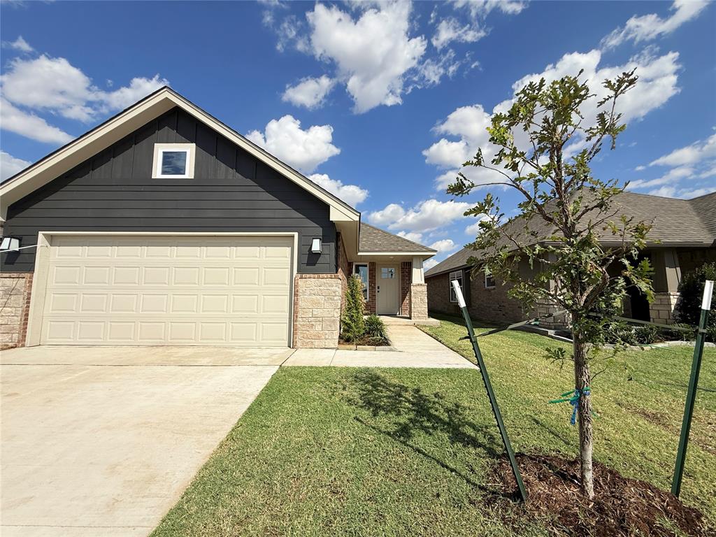 Welcome to this move in ready new construction home where modern design and everyday comfort come together in a thoughtfully planned layout. Featuring 3 bedrooms, 2 bathrooms, and an open concept floor plan, this home offers inviting spaces that make it easy to relax, entertain, and enjoy daily life. The spacious living area flows seamlessly into the kitchen, where a large center island, quality cabinetry, granite or quartz countertops, stainless steel appliances, and generous storage create a space that is as functional as it is stylish. The split floor plan provides added privacy for the primary suite, while the secondary bedrooms offer comfortable accommodations for guests or flexible everyday living. Energy efficient construction and a home warranty provide long term value and added peace of mind. Community amenities include a pool, fitness center, clubhouse, playground, and walking trails, offering convenient opportunities to stay active and enjoy the outdoors close to home. Convenient access to major highways, shopping, dining, and everyday services helps simplify your daily routine while keeping recreation and entertainment within easy reach. If you have been searching for a move in ready, energy efficient home with an open concept layout, modern finishes, and low maintenance living, this home offers an exceptional combination of comfort, convenience, and value. Schedule your private tour today and experience everything it has to offer.