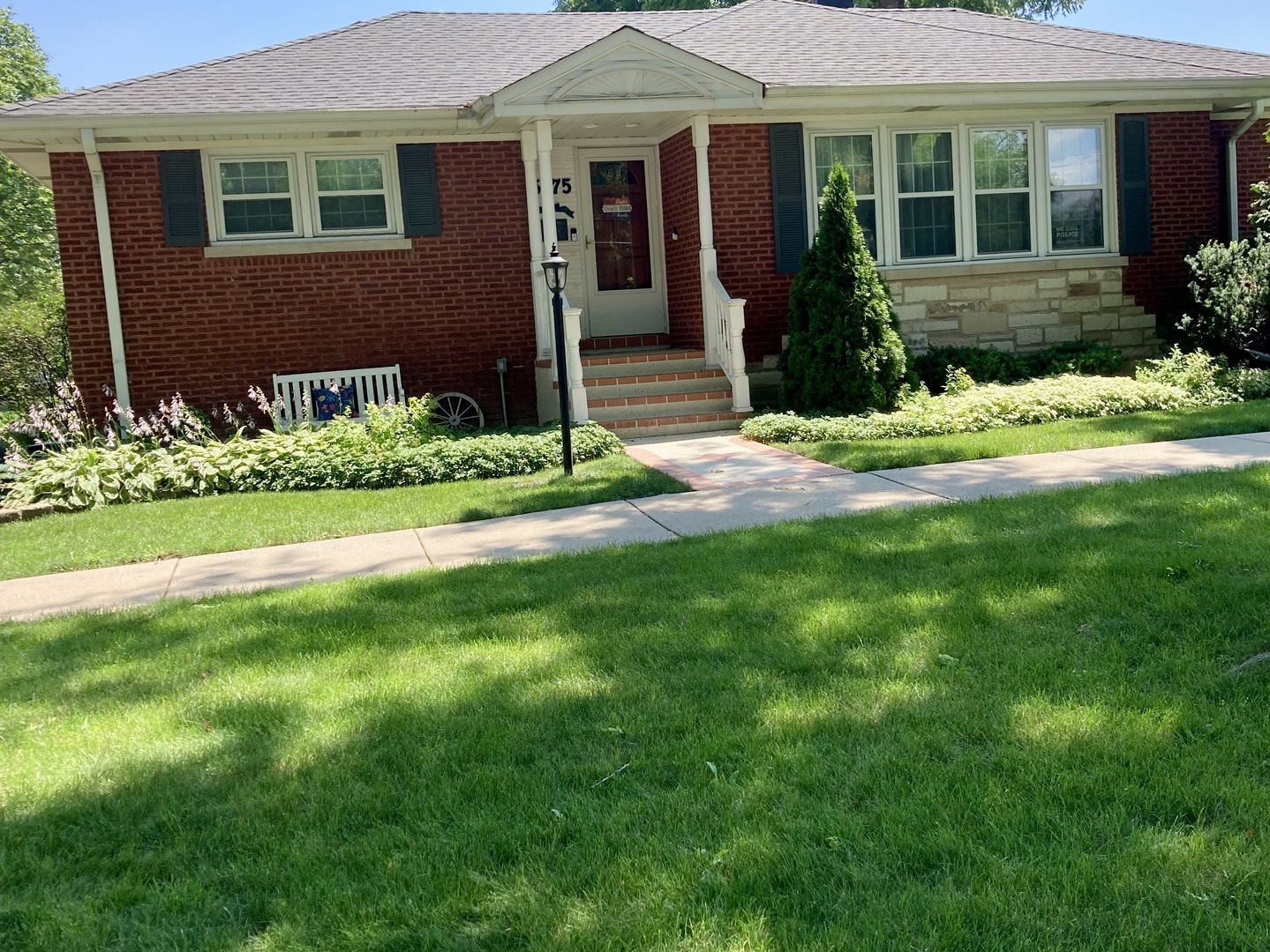 Highly sought after Old Norwood Park location.This Corner Brick Ranch is a perfect starter home that features 2 bedrooms with the 3 bedroom being used as a cozy TV room.The spacious living room/dining room combo boasts natural sunlight and gorgeous woodwork. Eat in kitchen with newer appliances,loads of cabinets, pocket doors and walk in pantry. The full finsihed basement has endless possibilities with built in cabinets and countertop,  wet bar, full bath and laundry room. The deck and patio area is perfect for summertime enjoyment!   2 car garage with high ceilings and loads of storage.  Professionally landscaped property with great curb appeal. Many updates include newer soundproof windows, mechanicals and more.Close to highways, Metra train station, CTA blue line,schools, parks and neighborhood eateries.  Meticulously maintained and ready to move in and enjoy!