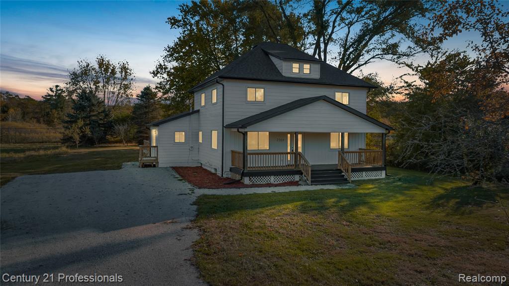 If you are looking for country living, this home could be for you! This fully renovated 2 story home is nestled on 3.91 acres of wildlife, fresh air, plus a 31X65 barn. This home has been upgraded with a new Roof, Kitchen cabinets, Appliances, Countertops, Lighting fixtures, Remodeled bathrooms, Tankless hot water heater, New Roof.All new windows and floors with a new furnace and H-vac also! There is also a new 20X30 deck if you step outside the back door if you're looking to have family parties or gatherings or just want to throw a get together on the weekend.Check this one out before its gone!