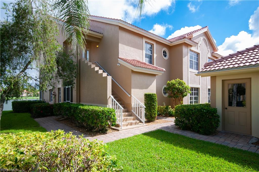 FIRST-FLOOR CARRIAGE HOME — MOVE-IN READY!!! This is a fantastic opportunity to own in a vibrant golf community with immediate membership privileges. This residence is move-in ready, making it ideal for both seasonal use and income-producing opportunities. This exceptional first-floor carriage home features 3 bedrooms (or 2 bedrooms plus a den), 2 bathrooms, and 1,572 sq. ft. of living space. Situated on a premium lot with breathtaking lake views, this home is a perfect blend of comfort and style. This home is offered fully furnished, making it a true turnkey opportunity.Live the Worthington Country Club Lifestyle: Residents enjoy a bundled golf membership in one of Southwest Florida’s most desirable private communities. Your HOA includes championship golf, an active clubhouse with dining, tennis, bocce**,** and an exciting calendar of social events.Exciting Community Enhancements: Construction has begun on a spectacular new cabana featuring an indoor/outdoor bar area and a stylish pergola with operable and fixed louvers for shaded outdoor dining. Additional upgrades coming soon include five new tennis courts, four new pickleball courts, and an expanded parking lot.Located in a prime Southwest Florida setting, this home is just minutes from the pristine beaches of Bonita Springs and Naples, upscale dining and shopping at Coconut Point and Mercato, and Southwest Florida International Airport (RSW). Best of all, there are no CDD fees and personal golf carts are welcome.This is more than a carriage home— it’s your gateway to the Florida dream. Schedule your private showing today and discover why Worthington Country Club is “the place you want to be.”