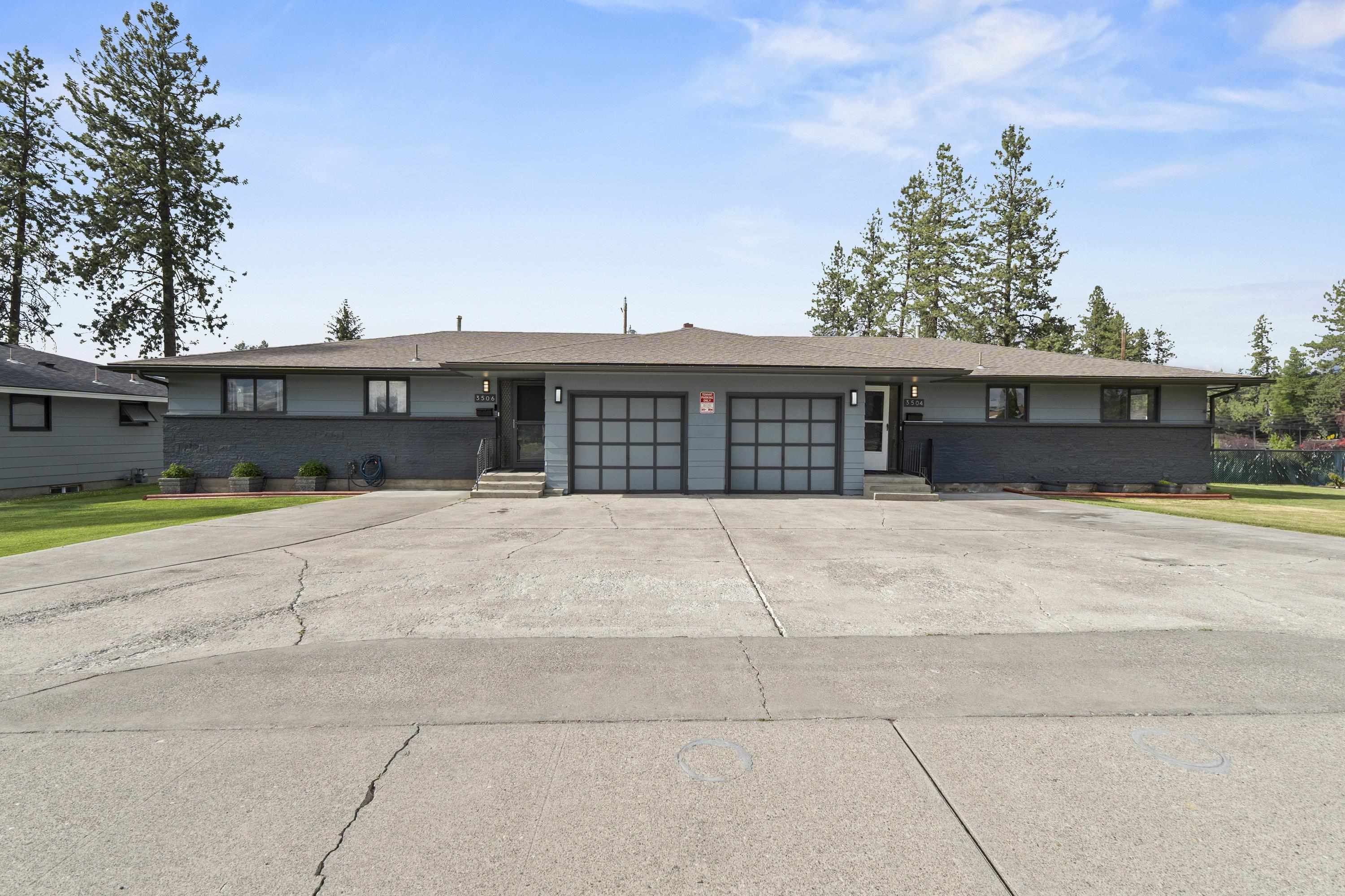 Fantastic opportunity to own a well-maintained, income-producing rancher duplex in a desirable neighborhood! Each side features 3 spacious bedrooms and 2 full bathrooms, offering plenty of living space and rental appeal. One unit is owner-occupied, while the other is currently rented at $2,100/month, with room to increase as the market allows. Step inside to find open-concept kitchens, cozy living rooms with fireplaces, and full basements—ideal for storage, hobbies, or potential future finishing. Each unit includes private decks and patios, perfect for relaxing or entertaining, and the beautifully landscaped backyard offers a peaceful retreat with room to garden or play. Whether you’re looking to house-hack, expand your investment portfolio, or live in one side and rent the other, this duplex offers solid upside potential. Don’t miss out on this rare opportunity to own a turn-key rental with strong cash flow and long-term value