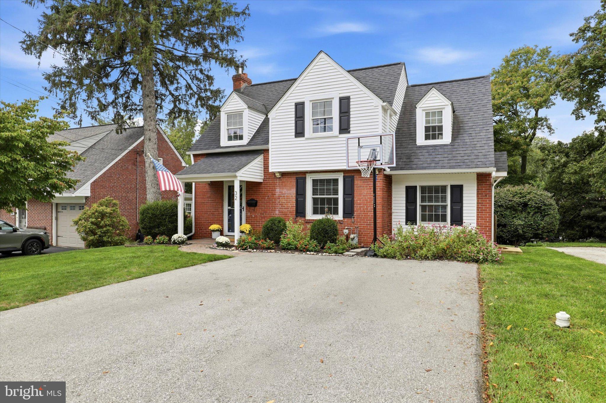 Immaculate, updated and full of charm, this 3-bedroom, 1.5-bath brick Colonial is ideally situated on a highly desirable street in Willistown Township and the award-winning Great Valley School District. Thoughtfully updated while retaining its classic character, the home features additional first-floor living space created through a garage conversion, along with a convenient powder room. Major improvements completed around 2022 include a completely remodeled kitchen, with expansion into the converted garage area to create a family room/office area, new 1/2 bath added, the 2nd-floor full bathroom completely remodeled, expanded driveway, an all-electric rewire to eliminate old wiring, new plumbing updated to PEX & PVC, New central Air, new windows on the 1st floor, and an expanded driveway. The roof and siding were new in 2018.  New hot water heater in 2024.  Amazing updates throughout.  Enjoy low taxes and an incredibly convenient location just minutes from the Paoli Train Station, offering direct rail service to New York City & Center City Philadelphia, as well as Route 202, the PA Turnpike, Wegmans, The Grove, Vanguard’s Malvern headquarters, Malvern Borough and Radnor Hunt. A beautifully maintained home in a high-demand neighborhood offering an exceptional combination of charm, condition, updates and location.