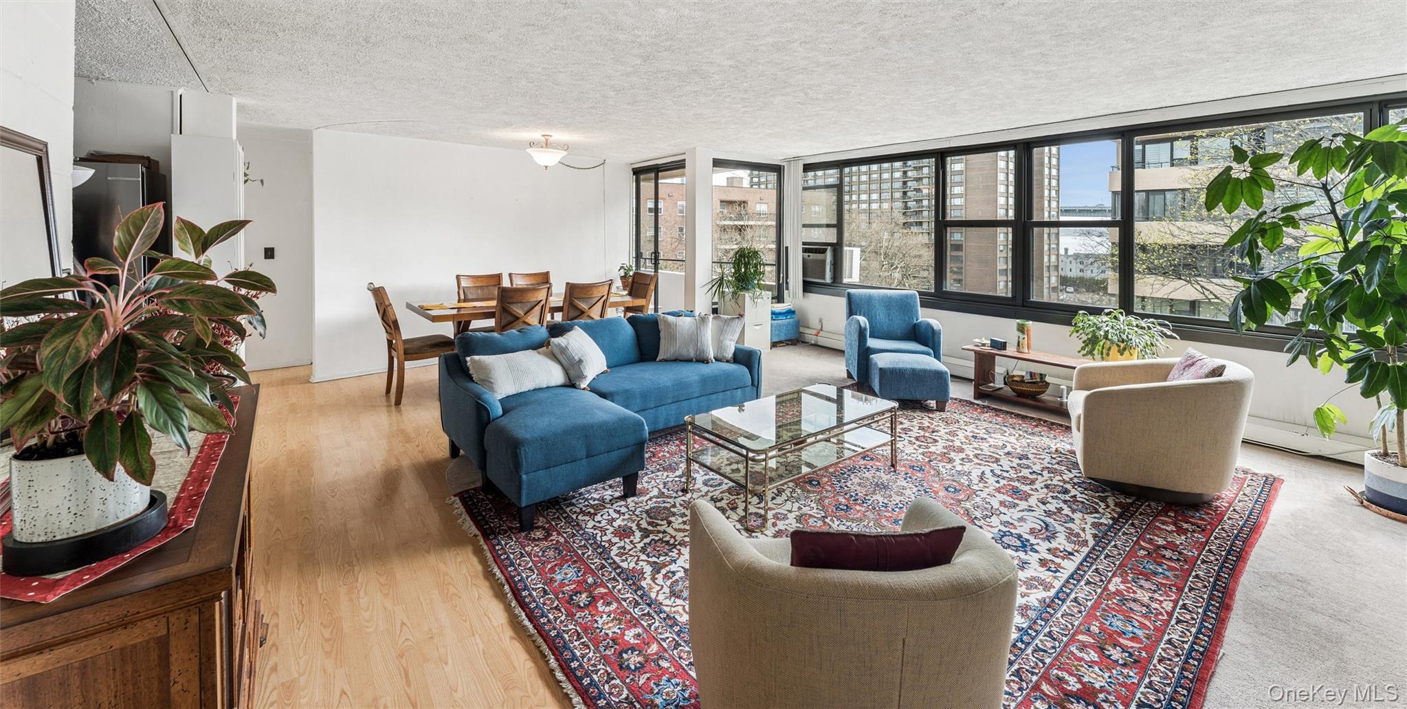 This bright and spacious 2-bedroom, 6th-floor corner apartment features a most desirable eastern exposure with views to the bridge and sparkling water. Enjoy peaceful mornings with beautiful sunrises and natural light throughout the home. The open layout is ready for you to create your own vision. Generous closet space and a dramatic wall of windows in every room. Kitchen features stainless steel Bosch appliances. Dinning area and primary bedroom have floor-to-ceiling windows with sliding glass doors to a private 20-foot terrace—perfect for relaxing or entertaining. Create the lifestyle you’ve been dreaming of at Le Havre on the Water. Close to local & express bus to Manhattan. 10 min drive to LIRR & 25 min ride to Manhattan. Washer or dryer on every other floor. Maintenance includes: taxes, heat, hot water. Amenities: fitness center/gym, 2 outdoor pools, 3 tennis courts, 2 playgrounds, clubhouse & cafe. No dogs allowed.