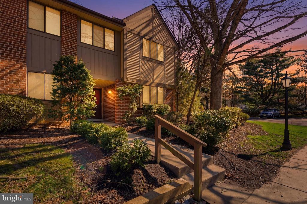 Welcome to this beautifully positioned first-floor, end-unit residence in the highly desirable Ramblewood Mews community, offering a rare combination of privacy, comfort, and convenience. Tucked into a premium corner location, this home is surrounded by lush landscaping and sits just steps from serene gardens and a tranquil koi pond—creating a peaceful setting that feels both private and inviting. Inside, you’re welcomed by a spacious and light-filled layout anchored by a warm and inviting living area with a wood-burning fireplace, perfect for relaxing or entertaining. The open flow leads seamlessly into the dining space and kitchen, designed for both everyday living and effortless hosting. The home features a well-appointed primary suite with a private full bath and generous walk-in closet, along with a second bedroom and full bathroom, offering flexibility for guests, home office space, or additional living needs. Located within the sought-after Mount Laurel school system, this home offers unmatched convenience with close proximity to shopping, dining, and entertainment, along with easy access to Route 73, I-295, the NJ Turnpike, and quick commutes to Philadelphia, Princeton, Trenton, and Joint Base McGuire-Dix-Lakehurst. A rare opportunity to own a thoughtfully positioned and well-maintained home in one of Mount Laurel’s most desirable communities.