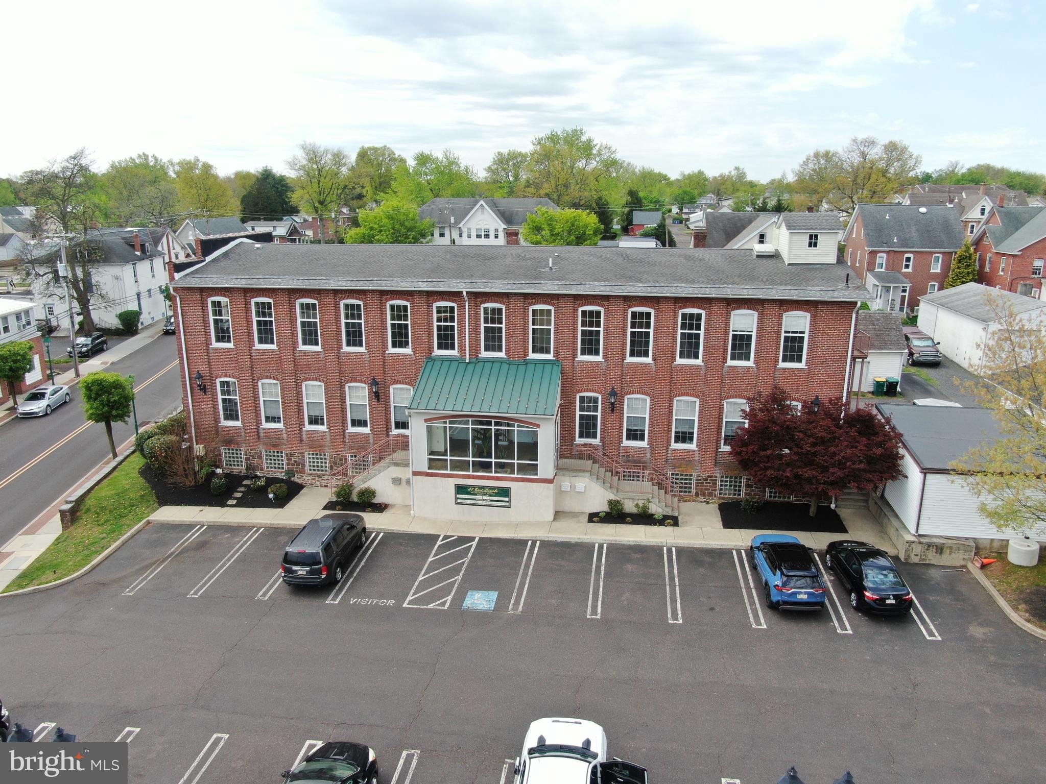 Estimated 3000 Square Feet of Office space for Lease.  Expansive office spaces as well as a wide open common area space. Kitchen, Storage Closets and two Bathrooms in this unit. Furniture is included, but can be rearranged for the needs of the renter. Rent does include Lawn Care, Snow Removal, Water/Sewer, taxes, Electric, Heat and A/C and building insurance!