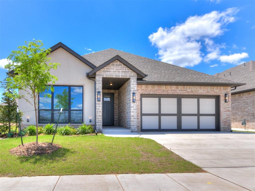This NEW CONSTRUCTION home is located in the stunning and recently opened Sandoval addition in South OKC on SW 134th and May.  This is a GATED active adult community with lawn maintenance included in the lease rate.This home features 3 bedrooms, 2 baths and is 1,611 square feet.  This home has unique finishes and amenities such as deco tile, a pot-filler in the kitchen, a tankless water heater, an outdoor fireplace, luxury closet shelving, built-in appliances, an irrigation system, custom lighting, and so much more!Tenant is responsible for electric, gas, and water.  No smoking or vaping.  A 12-month lease, background check, and credit check are required.